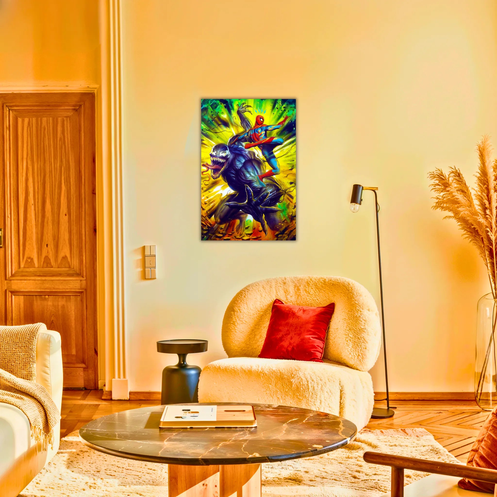 Tableau Marvel Spiderman et Venom