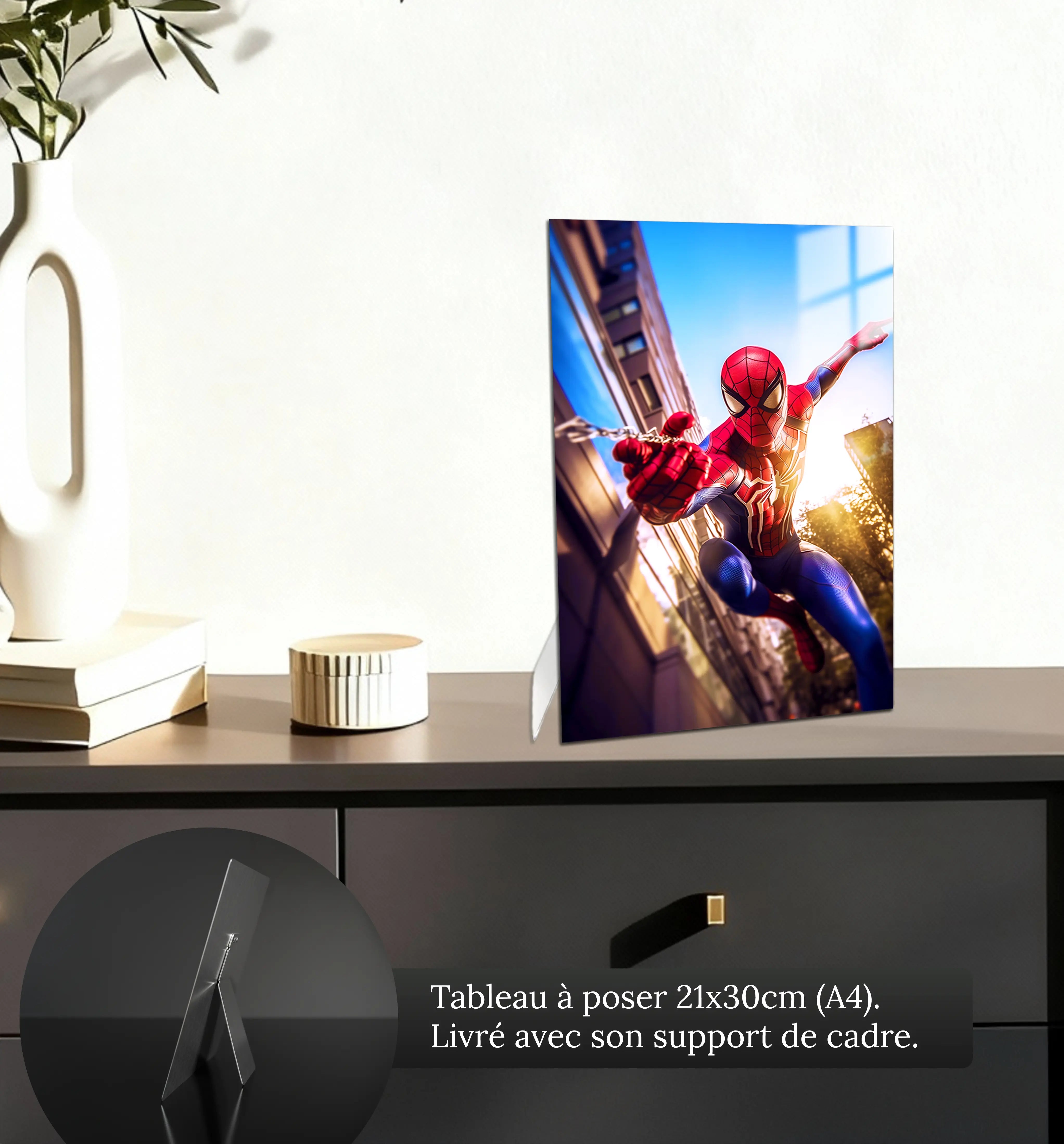 tableau-marvel-spiderman-petit-format-a-poser-sur-meuble | DreamWay