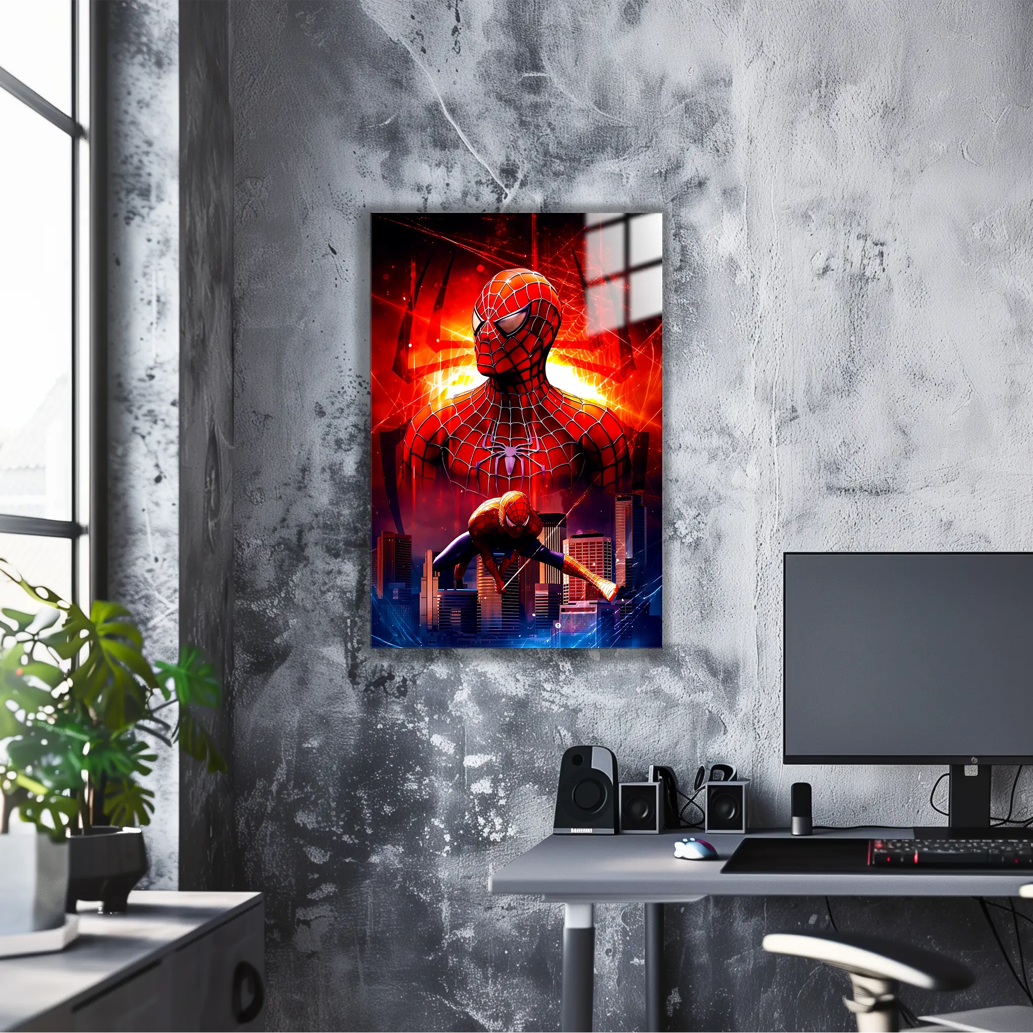 tableau-marvel-spiderman-portrait-heros | DreamWay