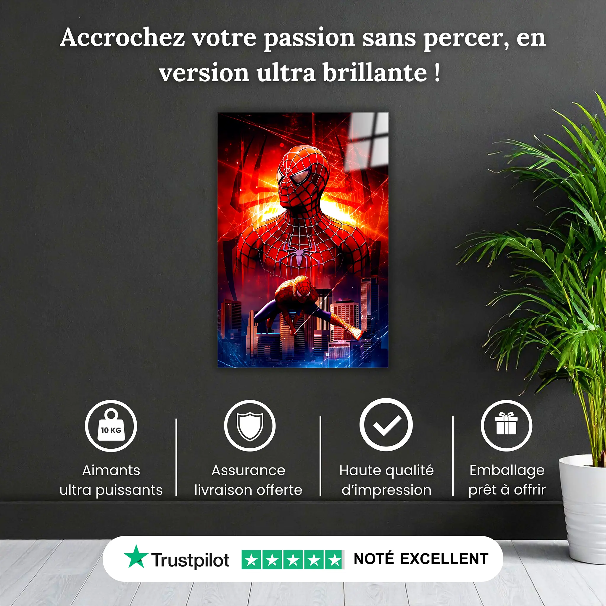 tableau-marvel-spiderman-portrait-heros-pourquoi-acheter | DreamWay