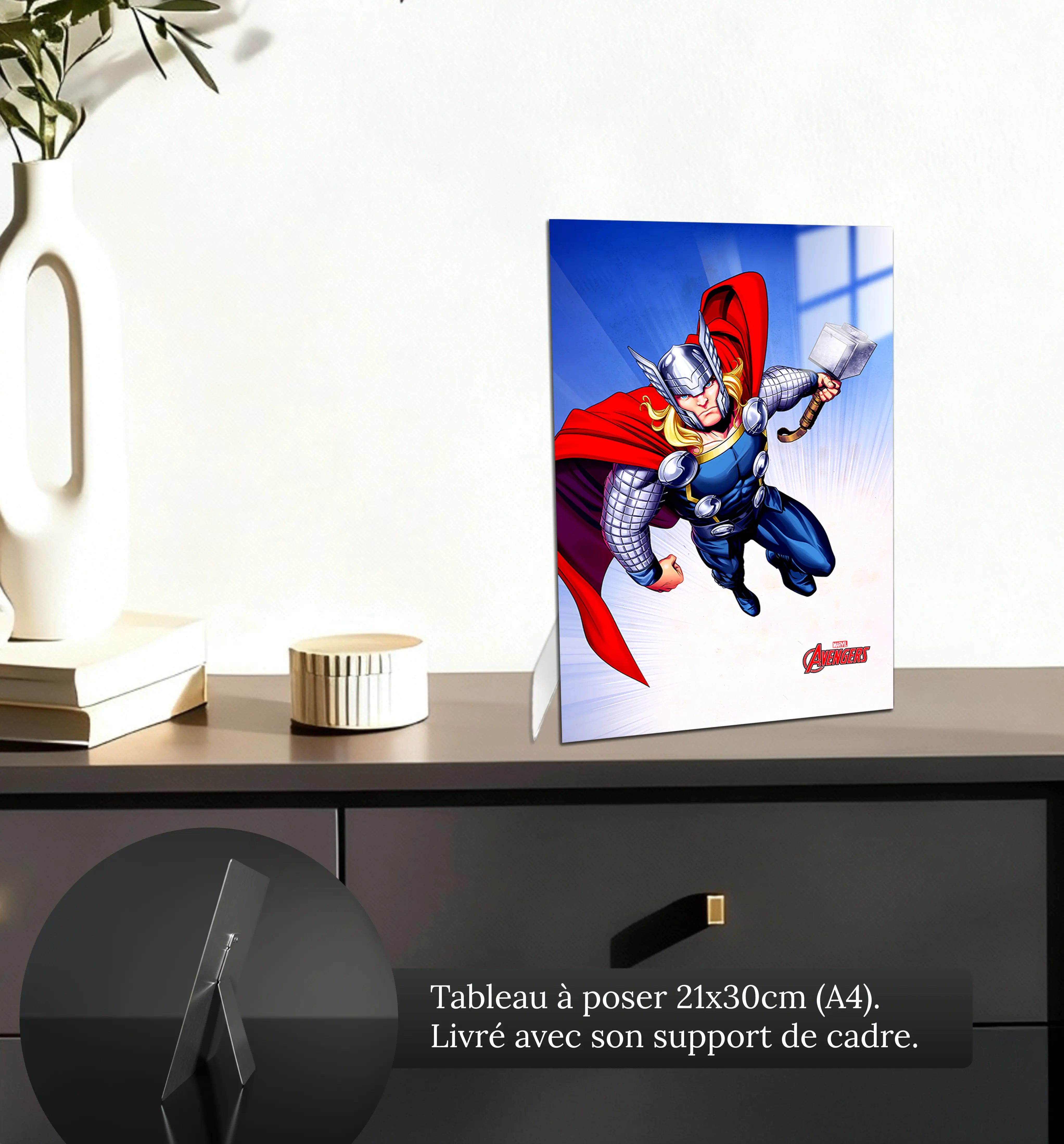 tableau-marvel-thor-petit-format-a-poser-sur-meuble | DreamWay