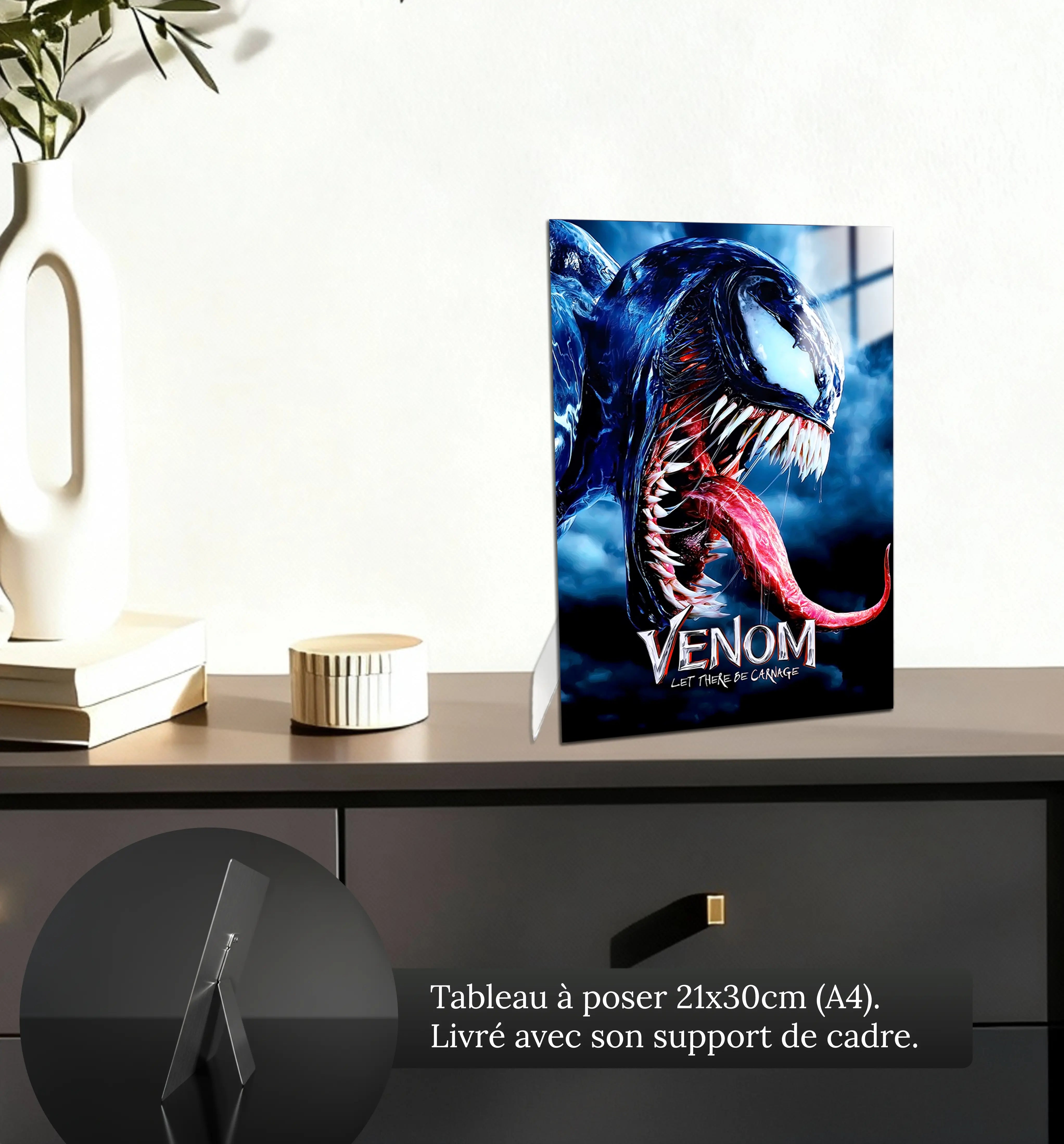 tableau-marvel-venom-affiche-petit-format-a-poser-sur-meuble | DreamWay