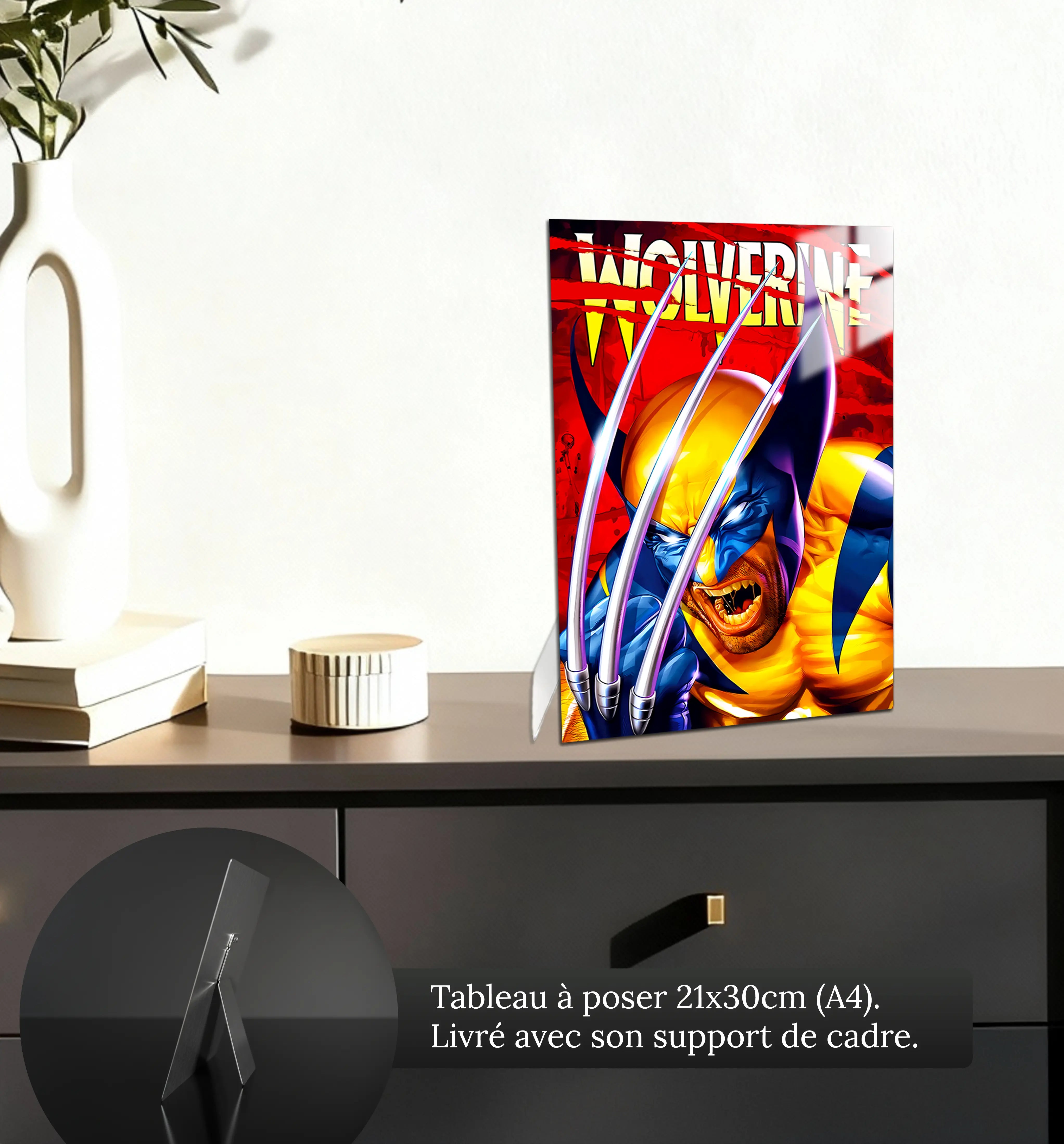 tableau-marvel-wolverine-petit-format-a-poser-sur-meuble | DreamWay