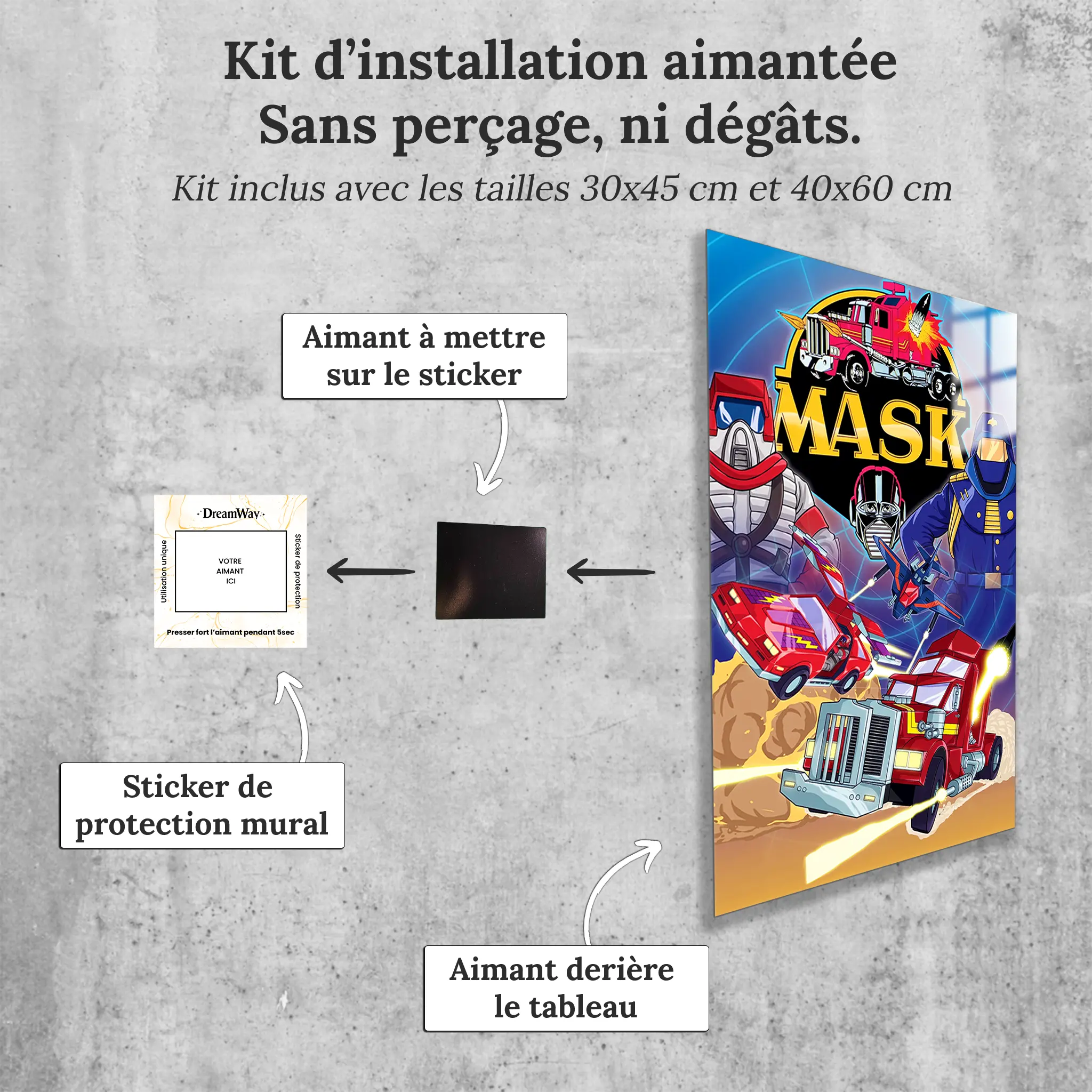 Tableau MASK Affiche