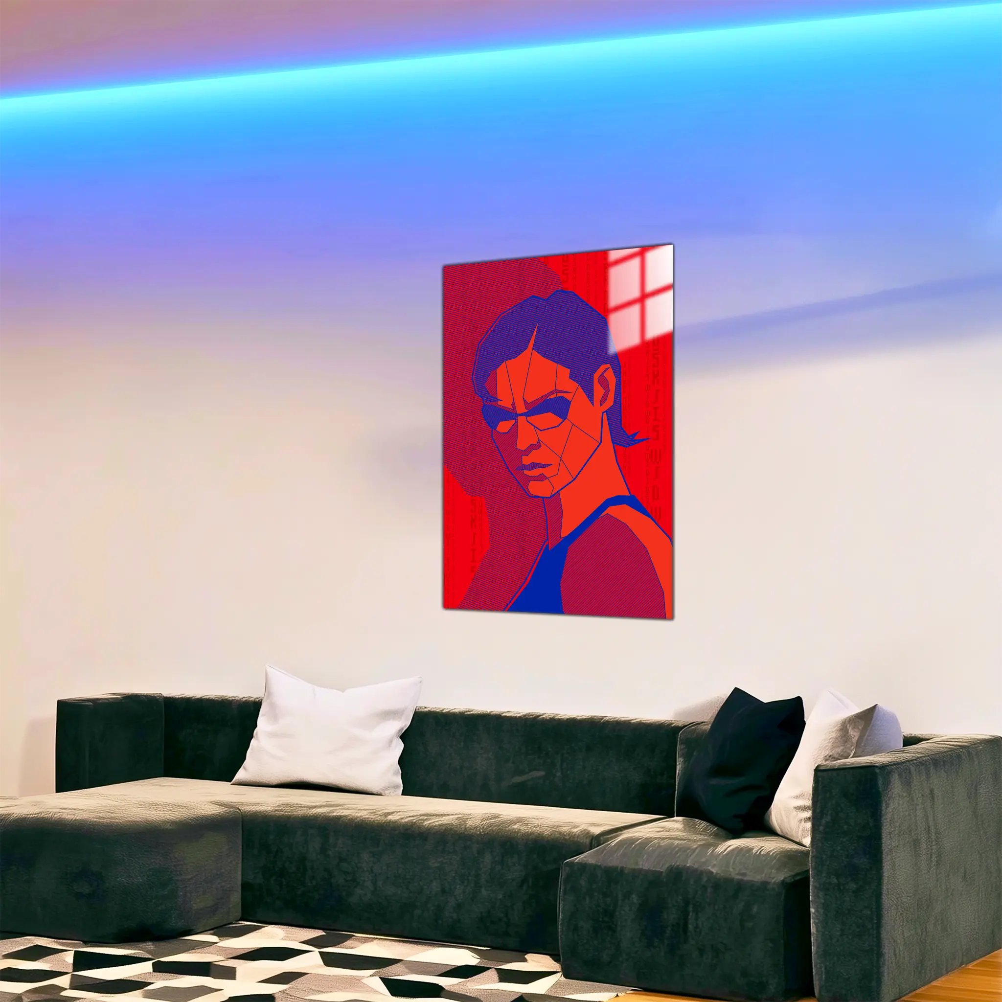 tableau-matrix-trinity-dans-le-salon | DreamWay
