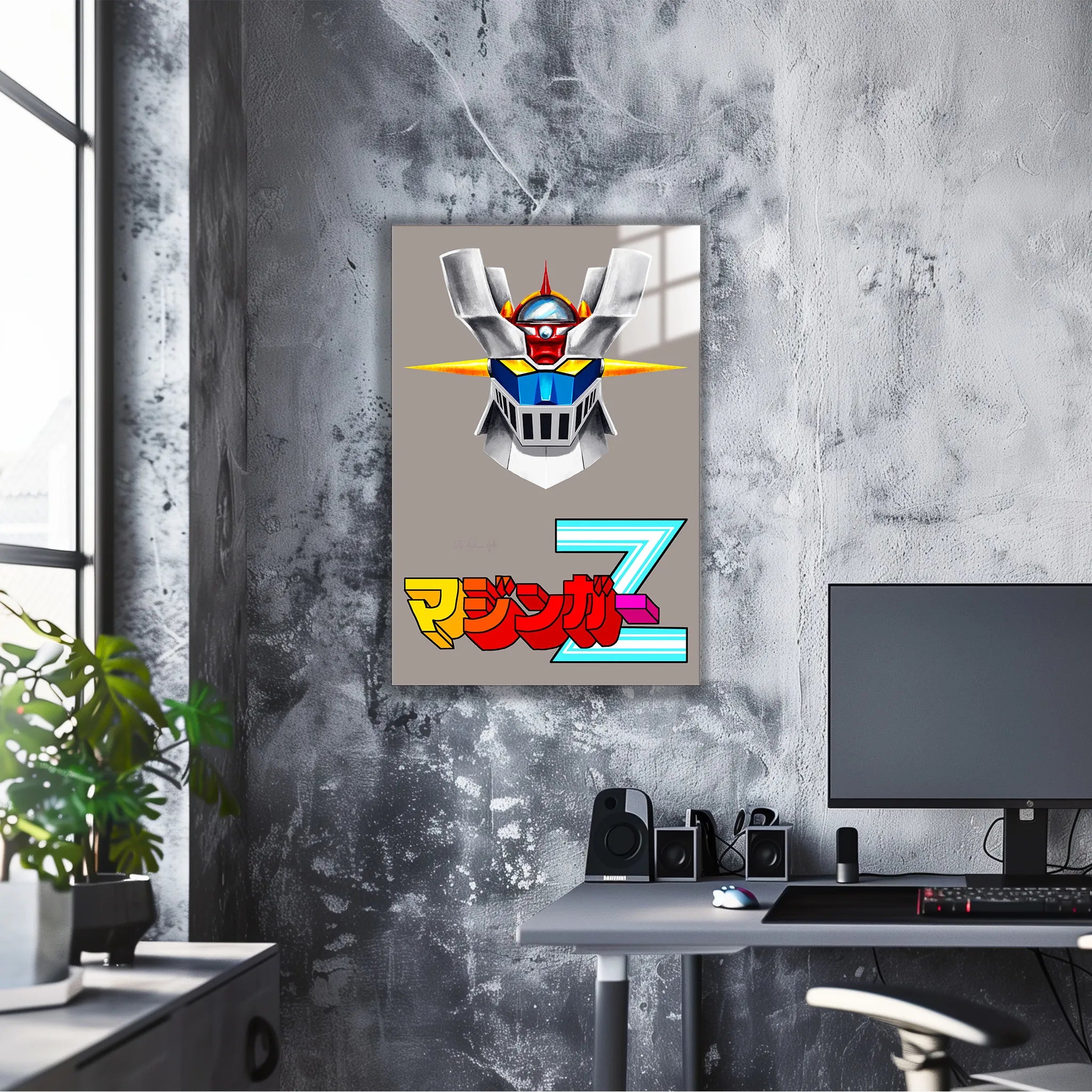 Tableau Mazinger Z Gris