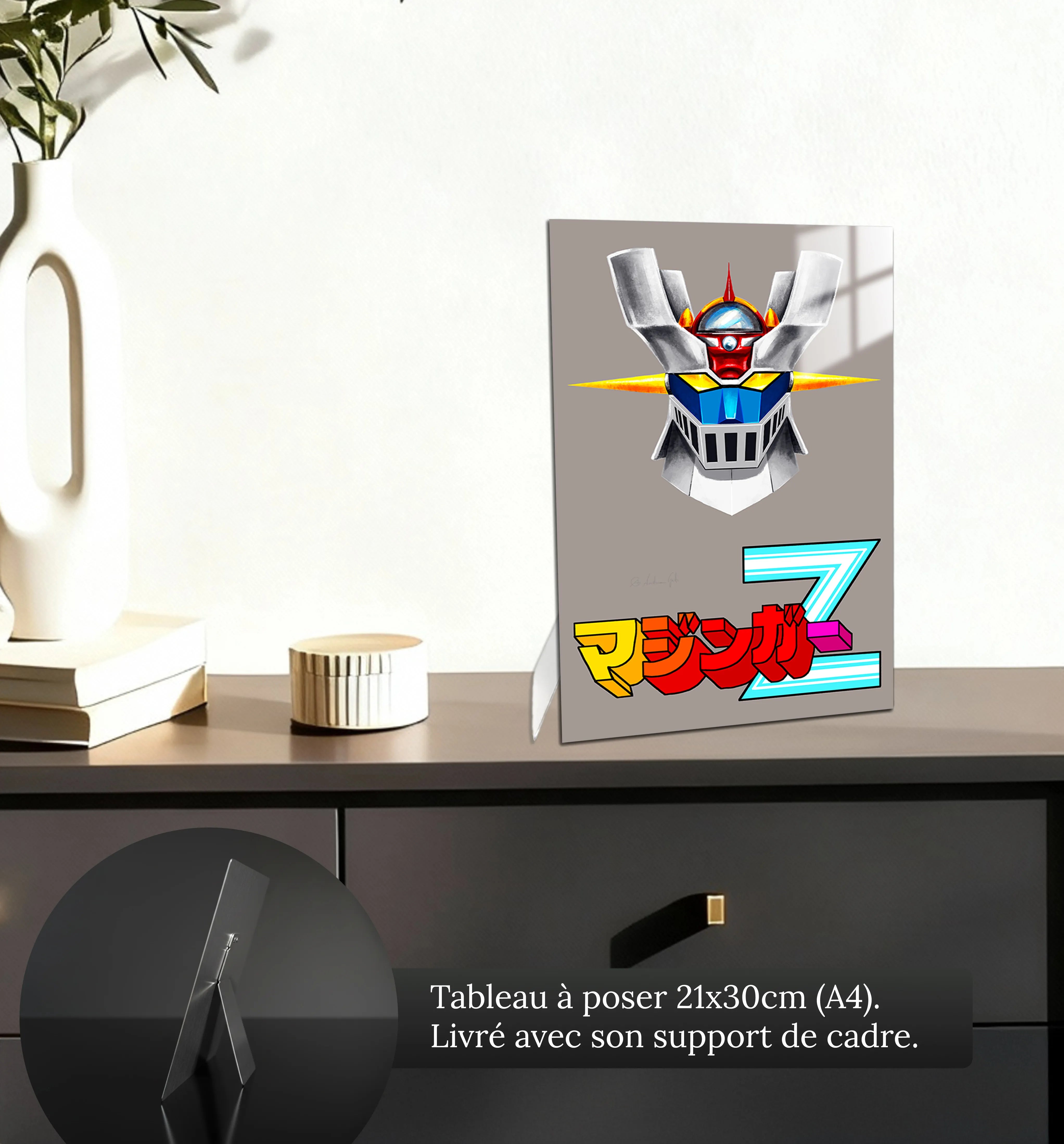 Tableau Mazinger Z Gris