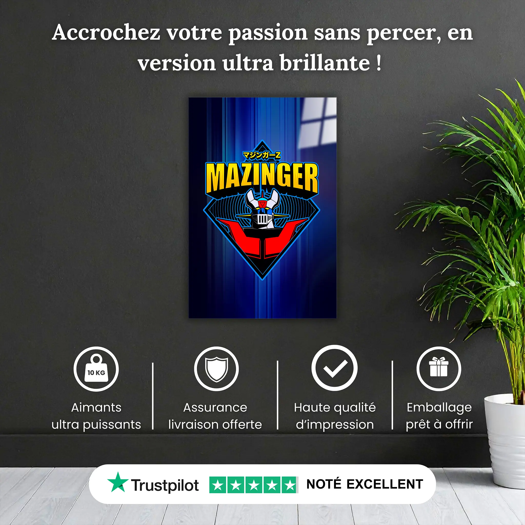tableau-mazinger-z-logo-pourquoi-acheter | DreamWay