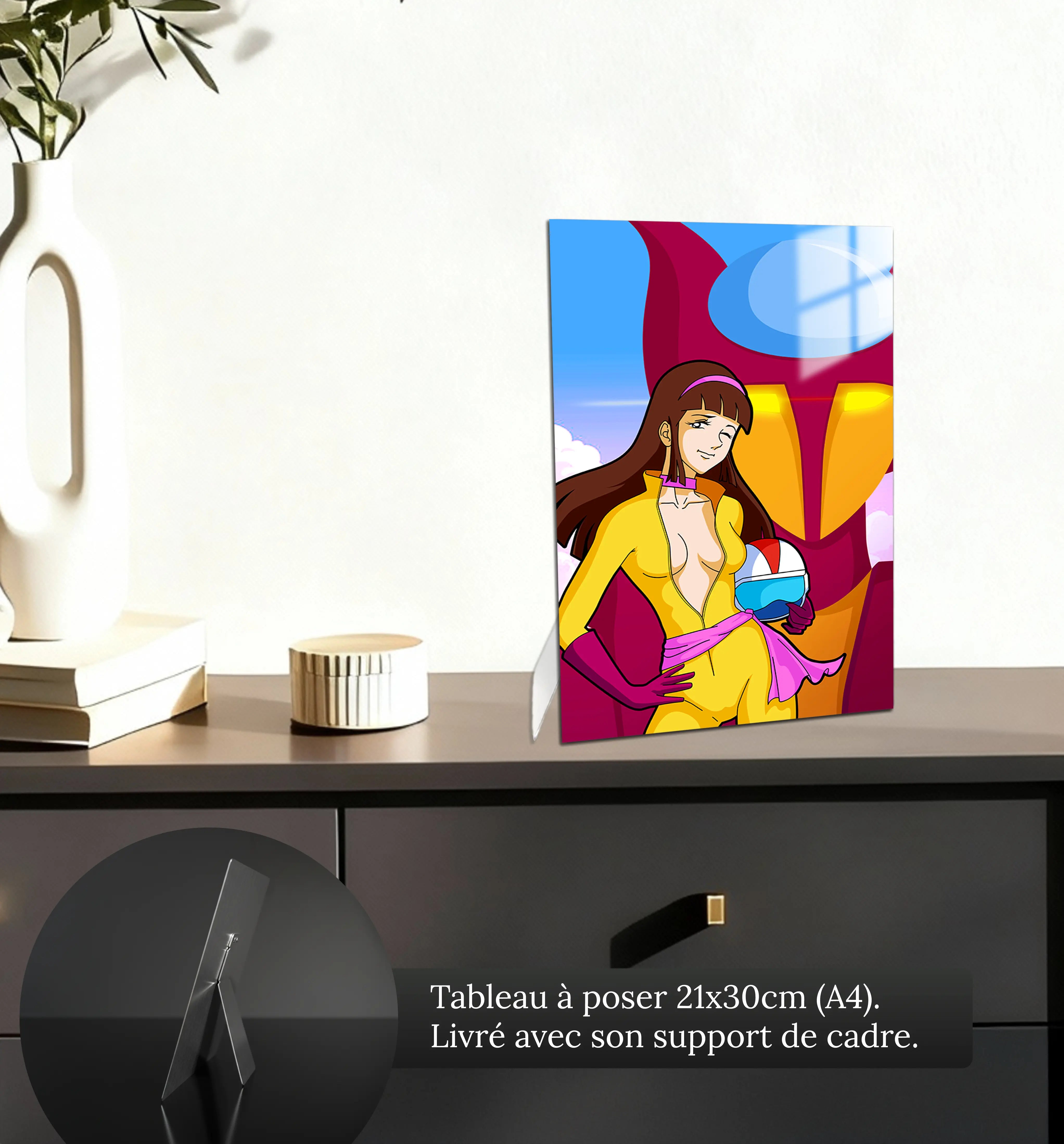 tableau-mazinger-z-sayaka-petit-format-a-poser-sur-meuble | DreamWay