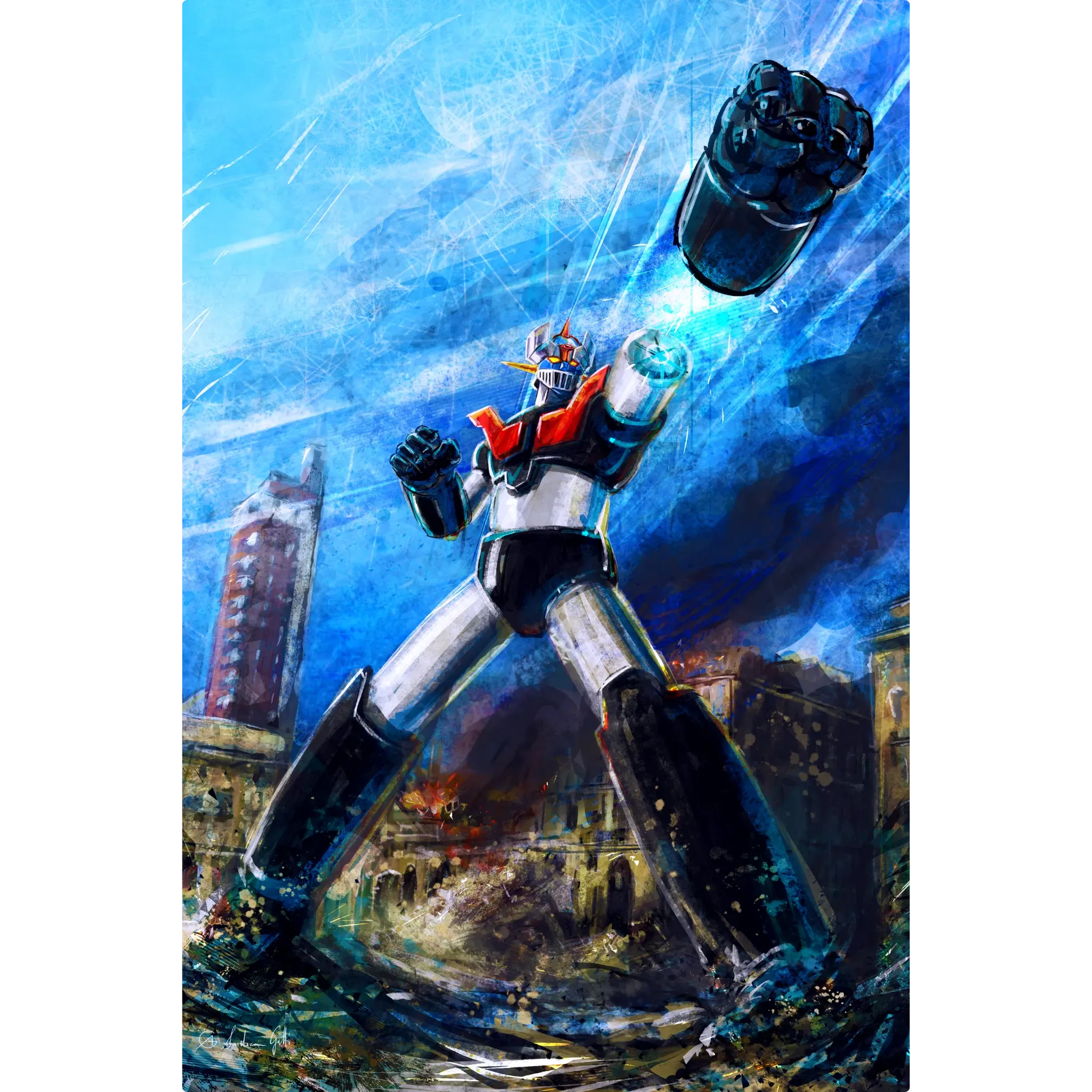Tableau Mazinger Turin