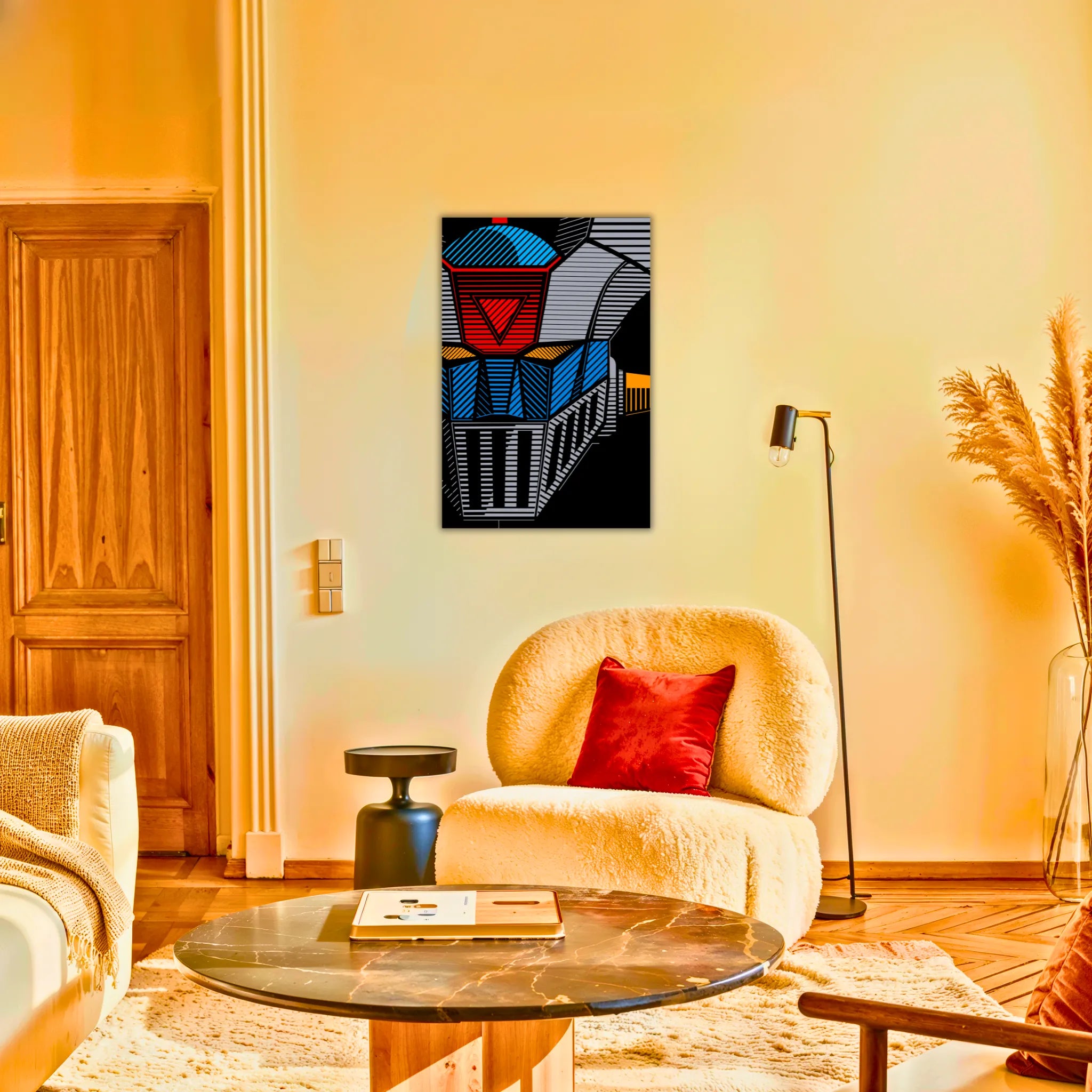 Tableau Mazinger Z Visage