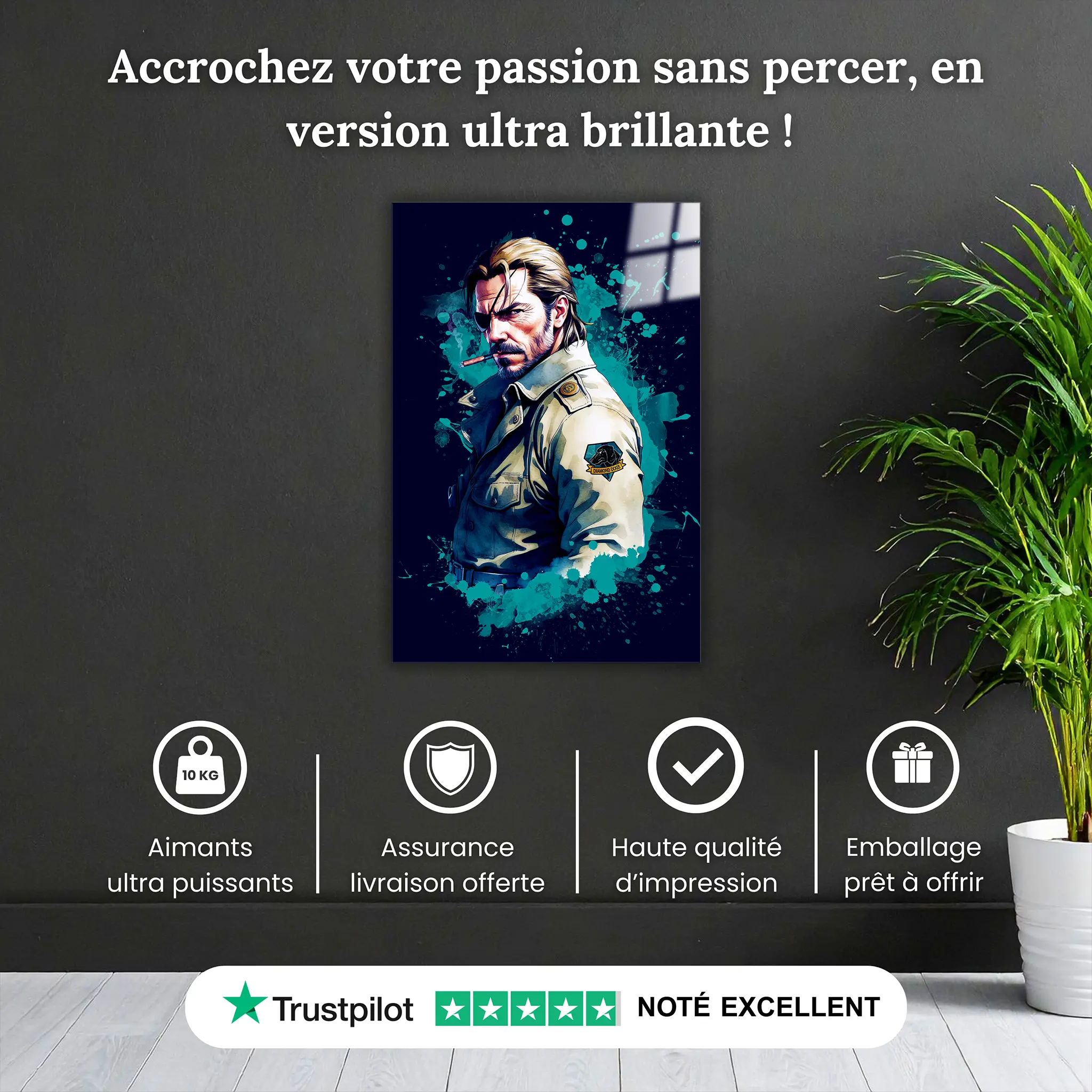 tableau-metal-gear-big-boss-pourquoi-acheter | DreamWay