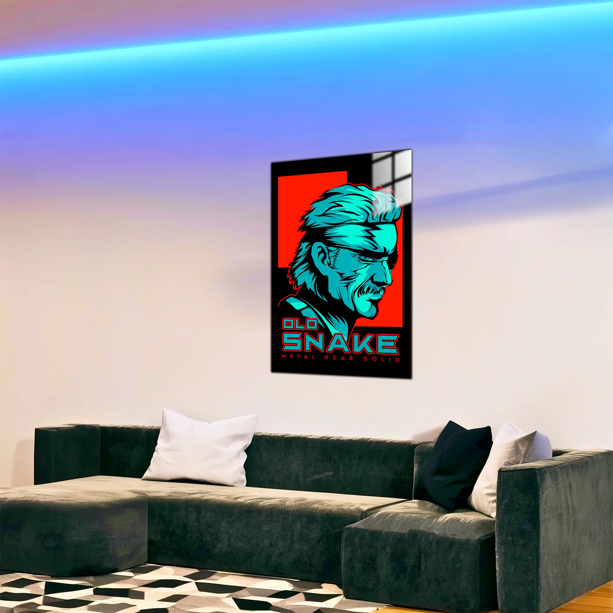 Tableau Metal Gear Solid Olo Snake
