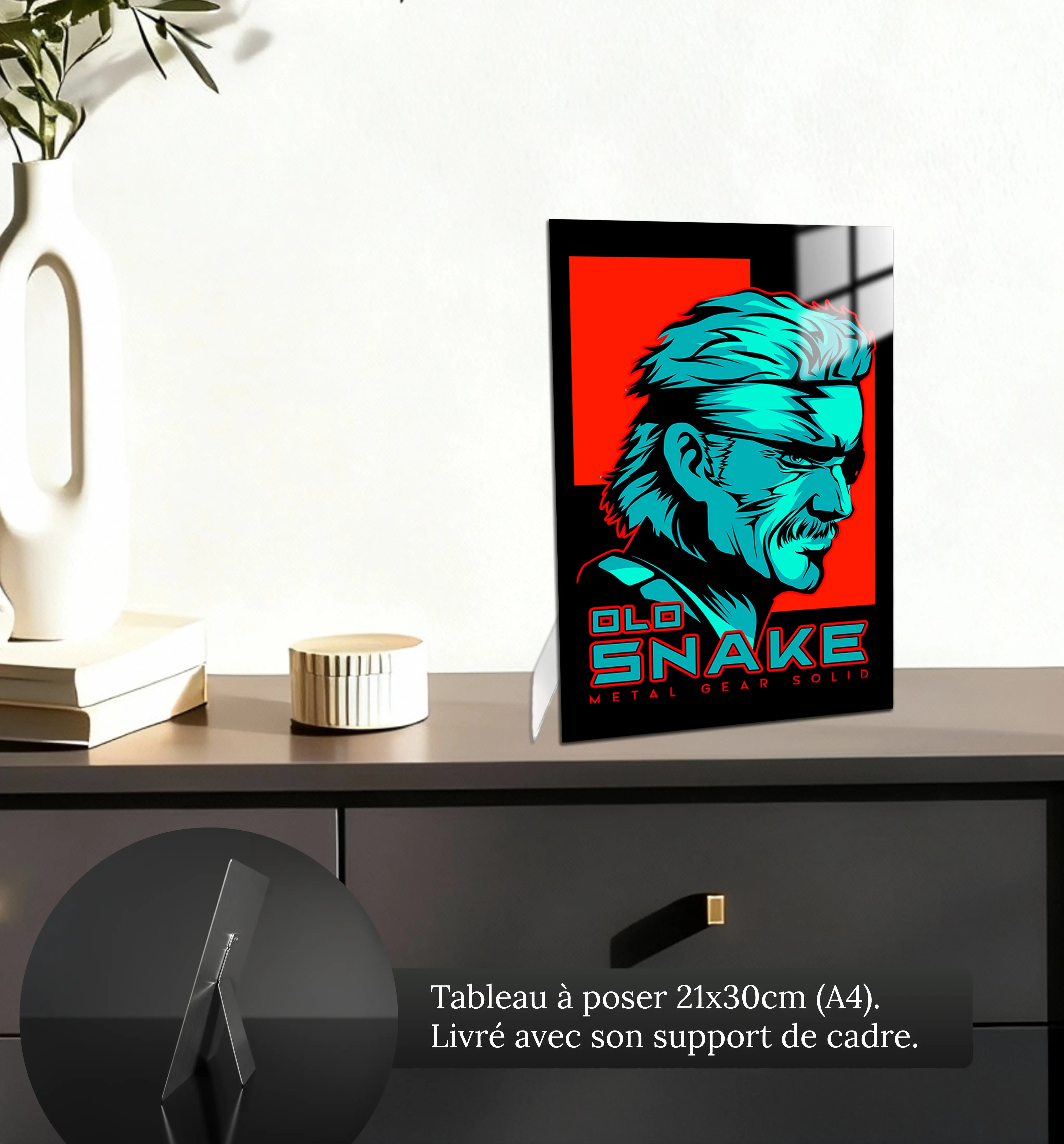 Tableau Metal Gear Solid Olo Snake