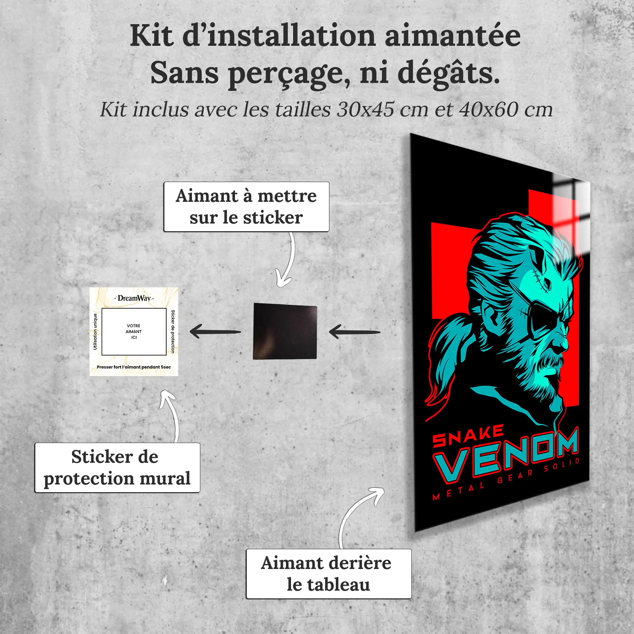 Tableau Metal Gear Solid Venom