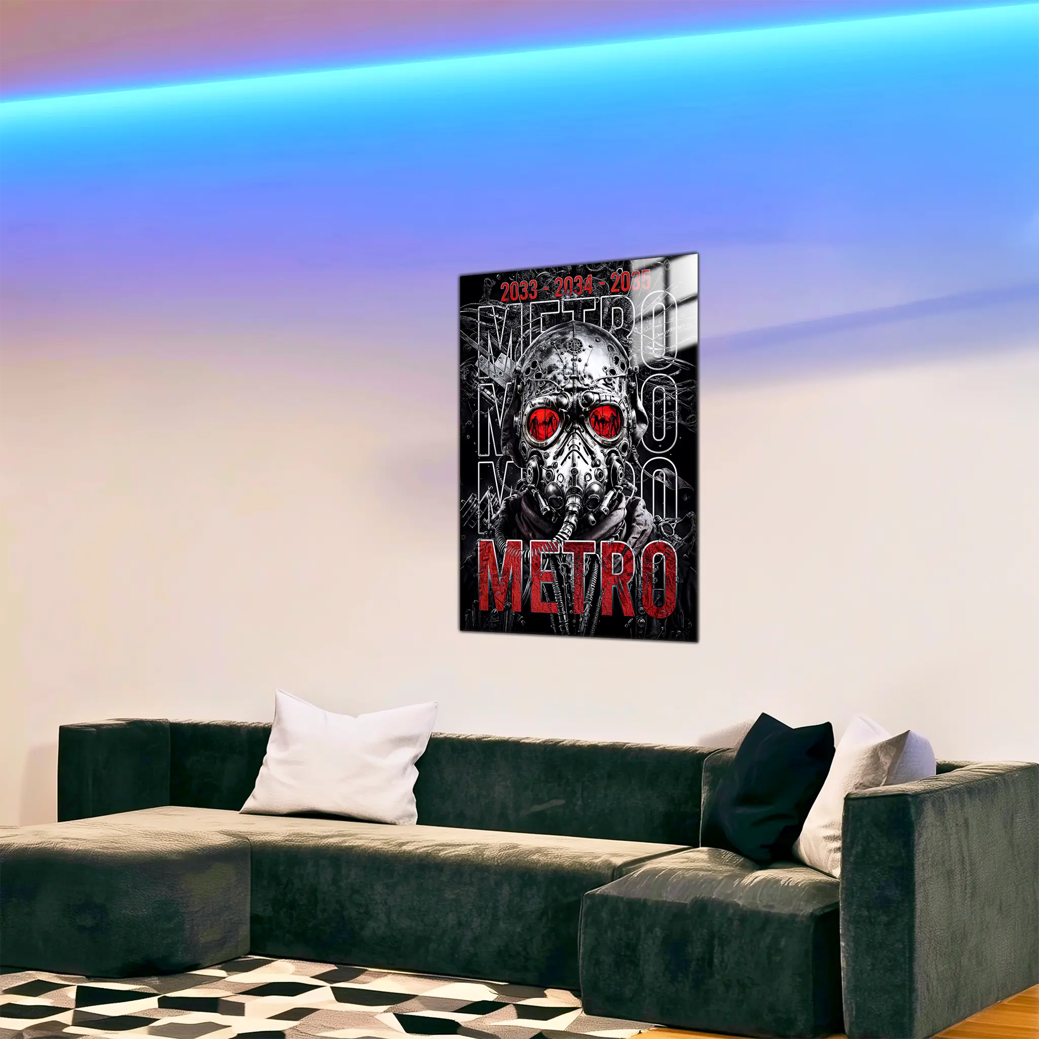 tableau-metro-2033-2034-2035-affiche-dans-le-salon | DreamWay