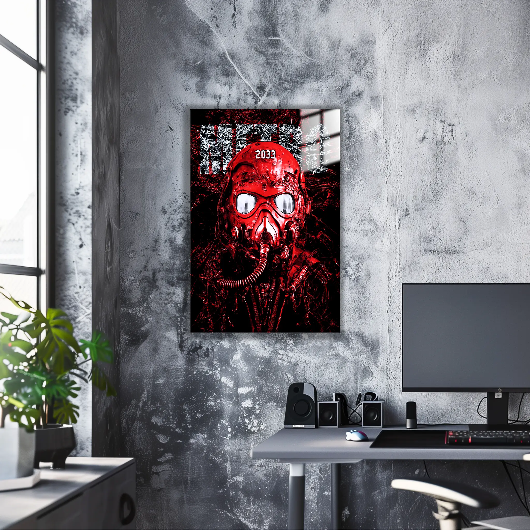 tableau-metro-2033-masque-rouge-artyom | DreamWay