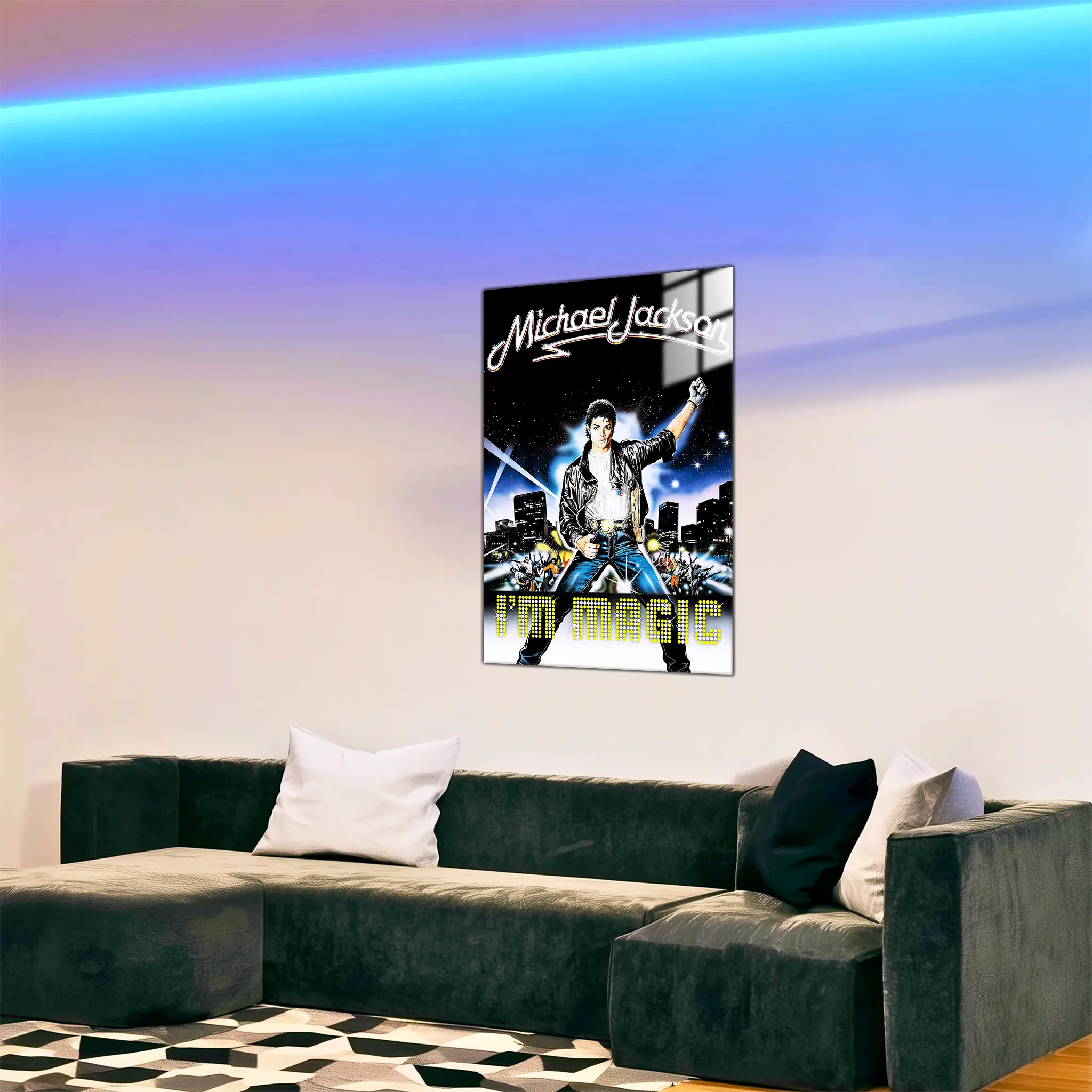 Tableau Michael Jackson King De La Pop