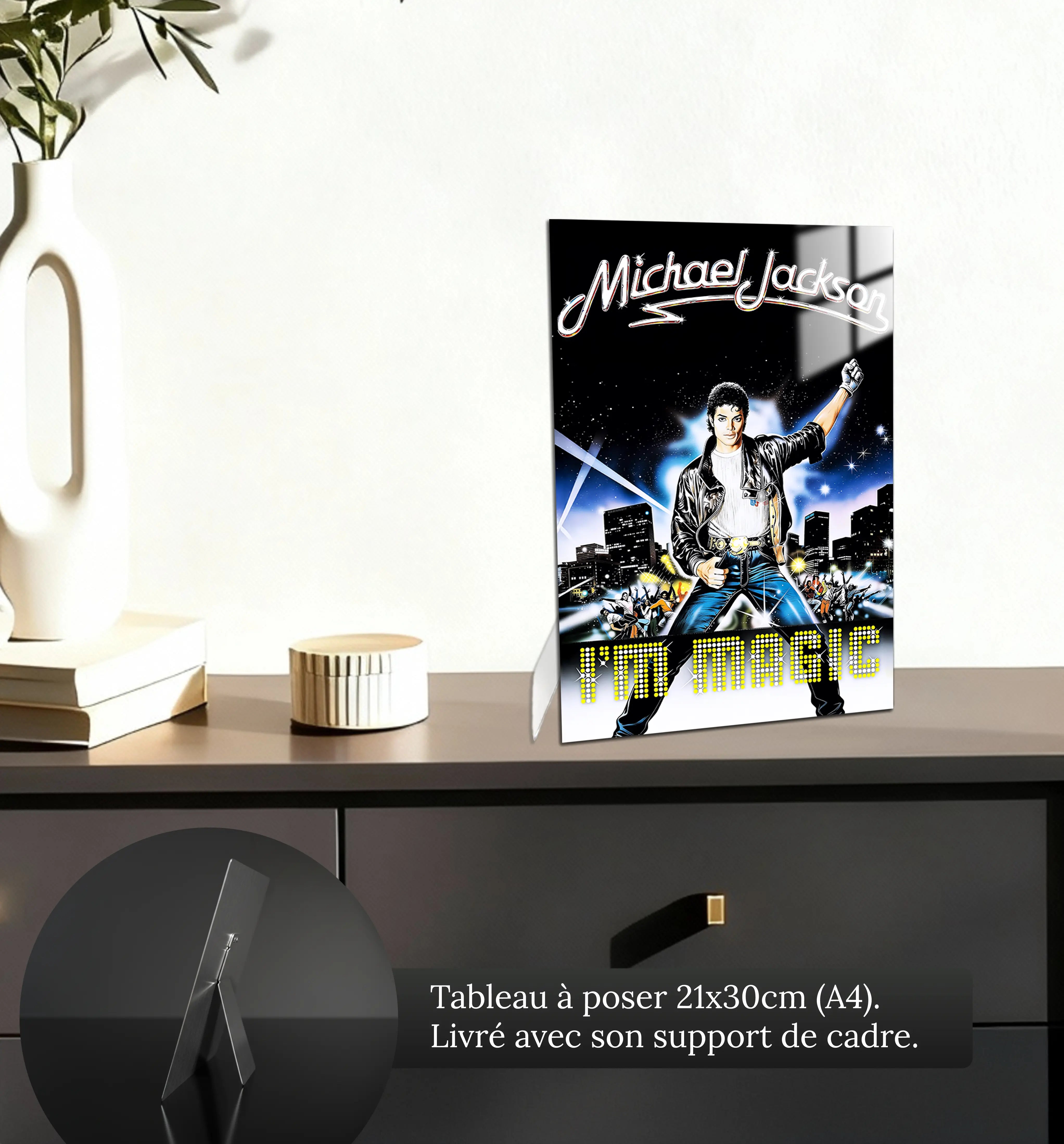 Tableau Michael Jackson King De La Pop