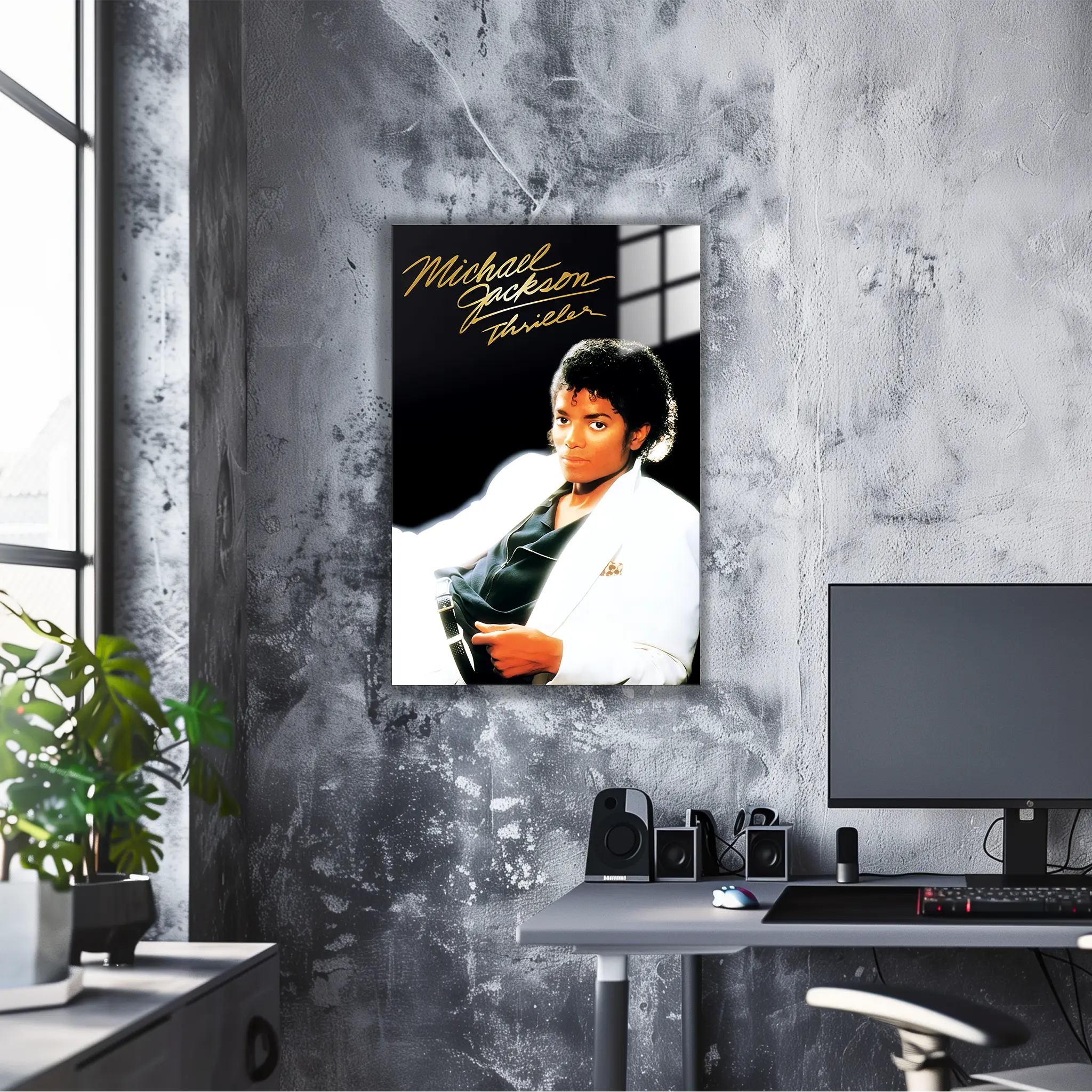 Tableau Michael Jackson Portrait