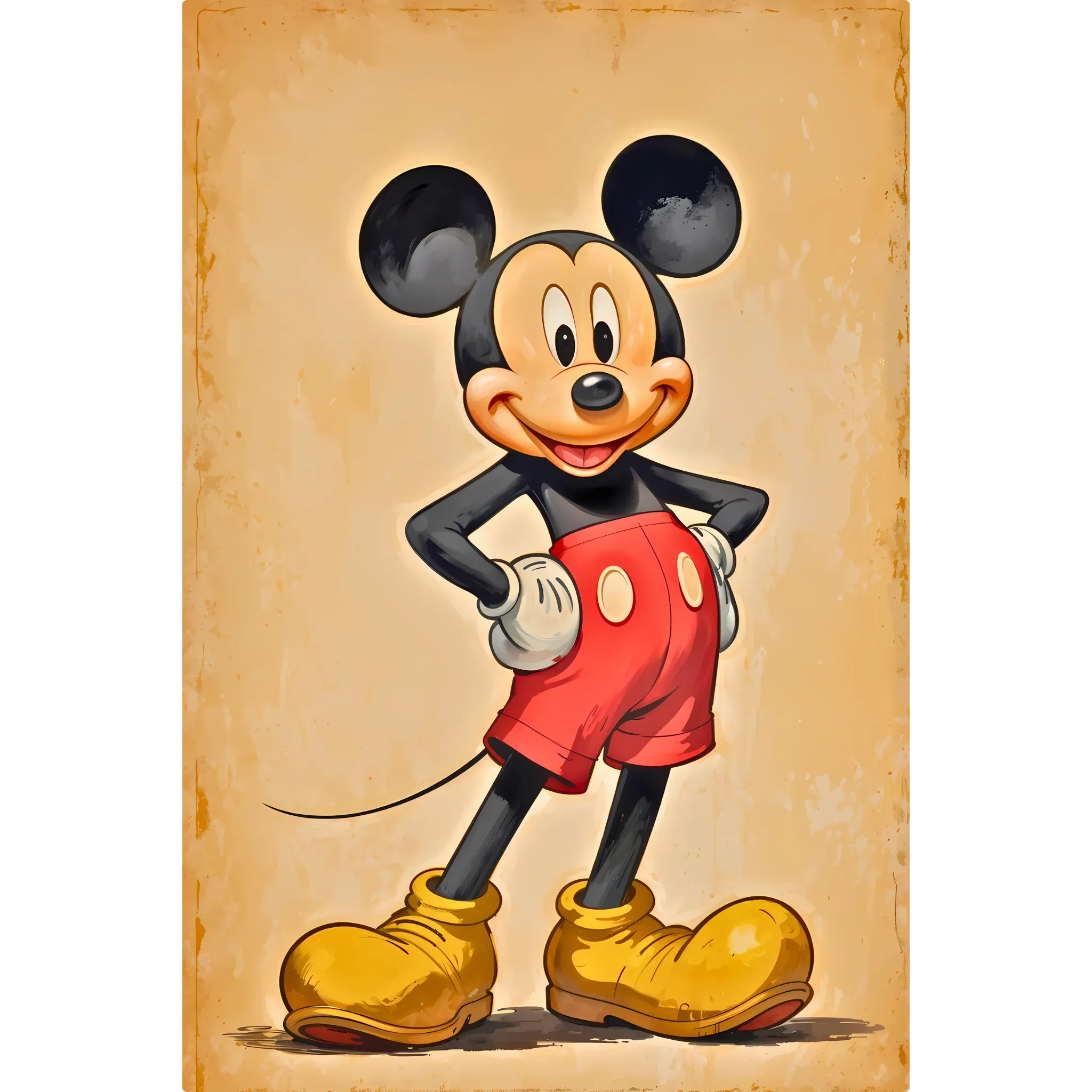 Tableau Mickey Vintage