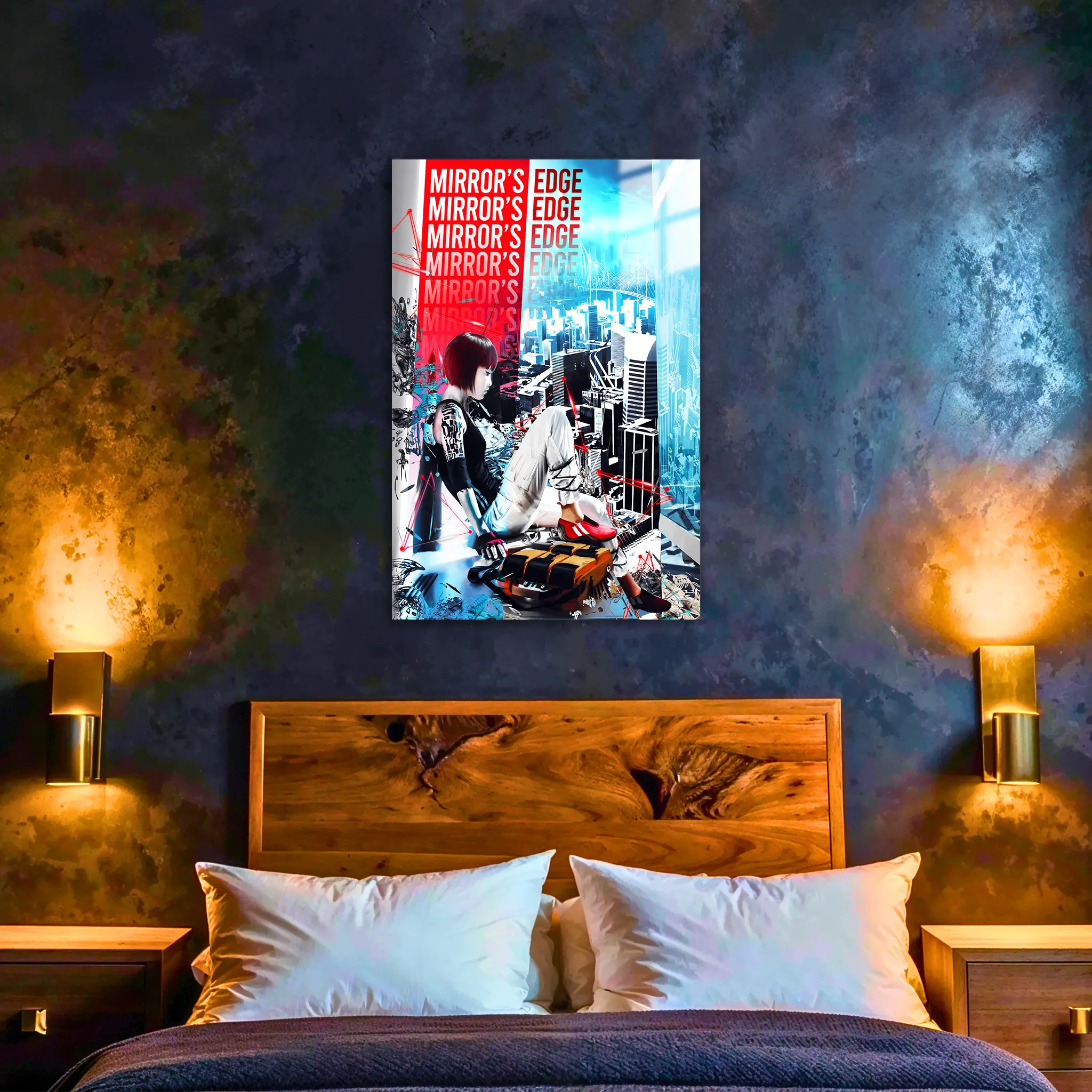tableau-mirror-edge-faith-connors-dans-la-chambre | DreamWay