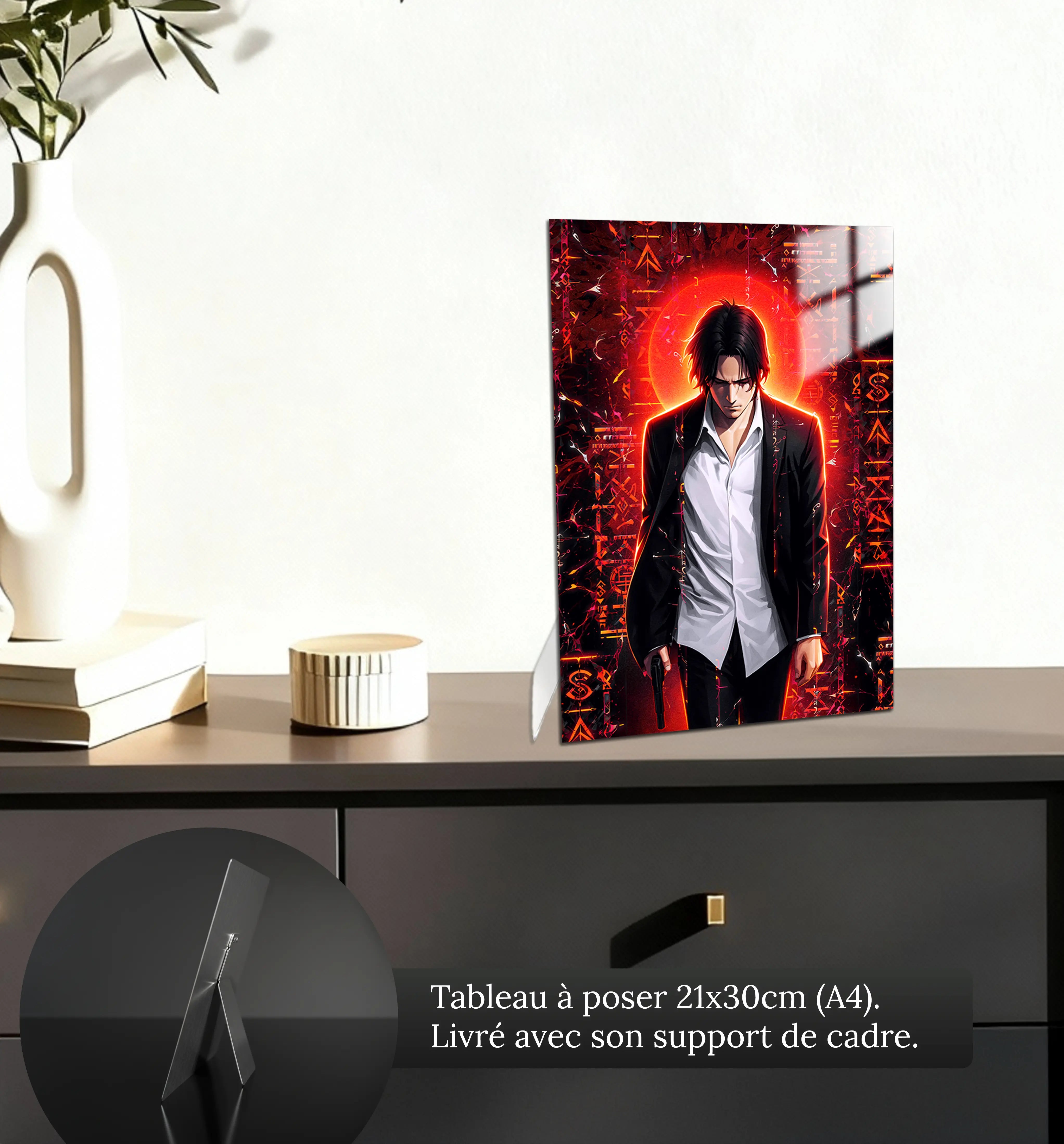 tableau-monster-docteur-kenzo-tenma-petit-format-a-poser-sur-meuble | DreamWay