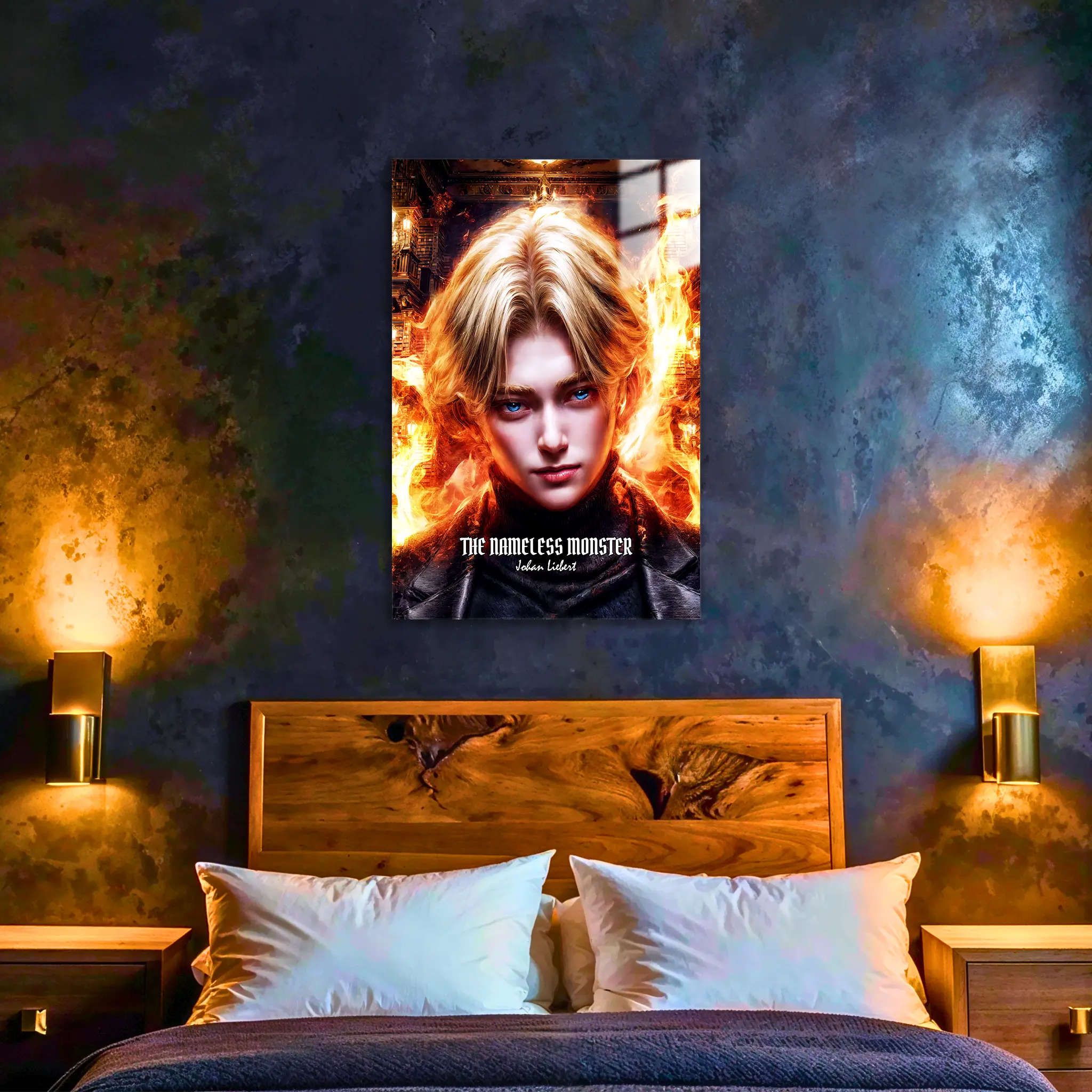 tableau-monster-johan-liebert-dans-la-chambre | DreamWay