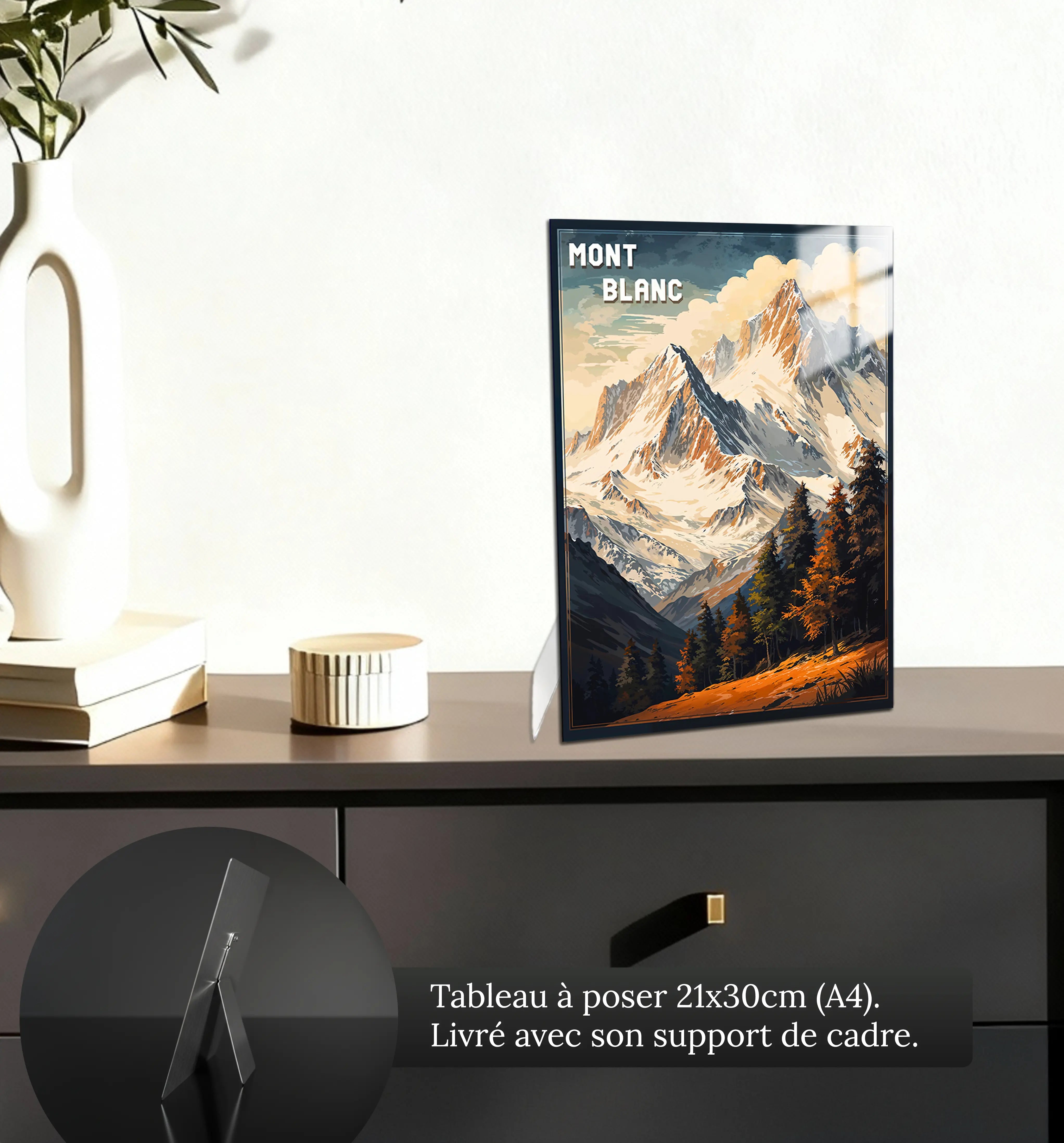 tableau-montagne-vintage-petit-format-a-poser-sur-meuble | DreamWay