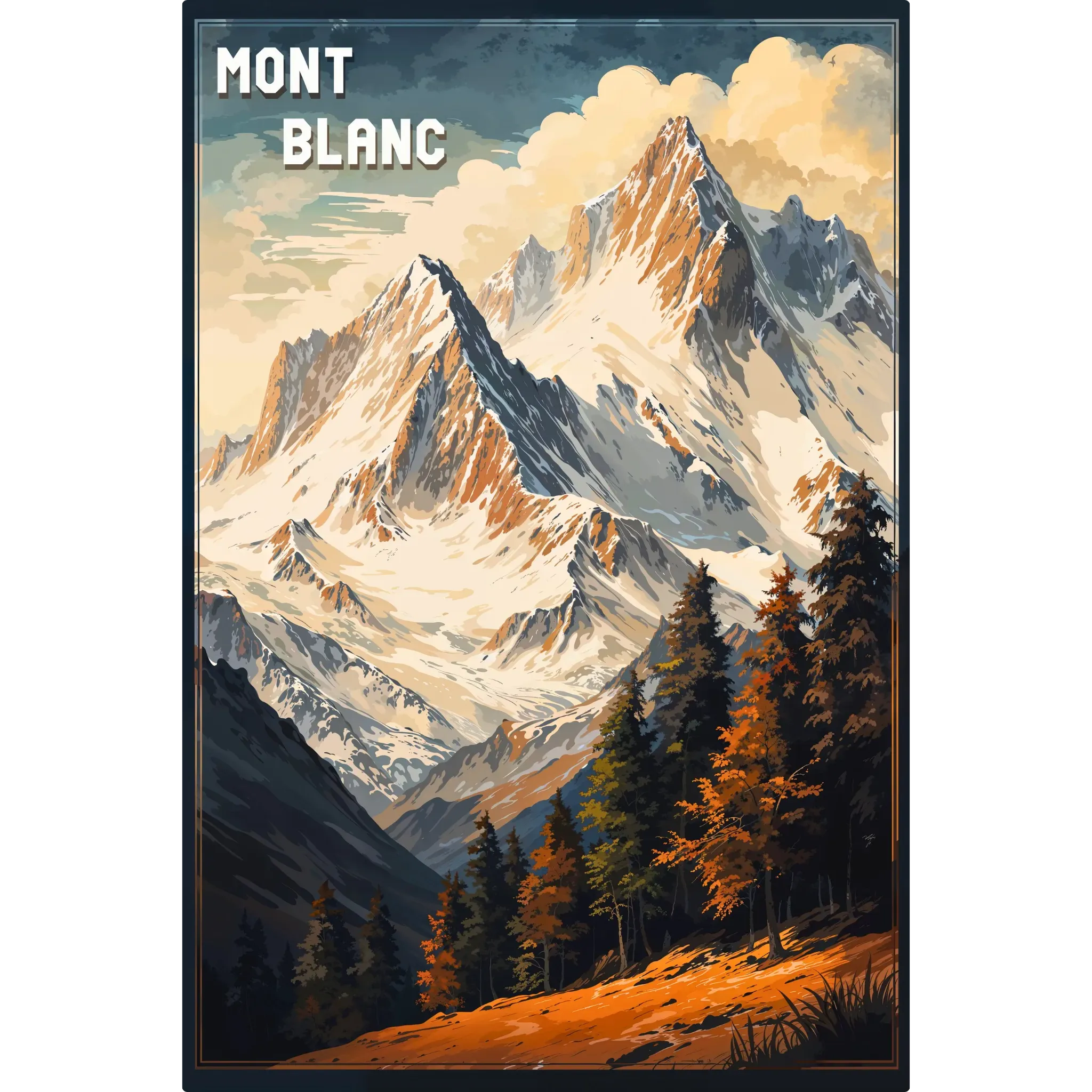 tableau-montagne-vintage | DreamWay