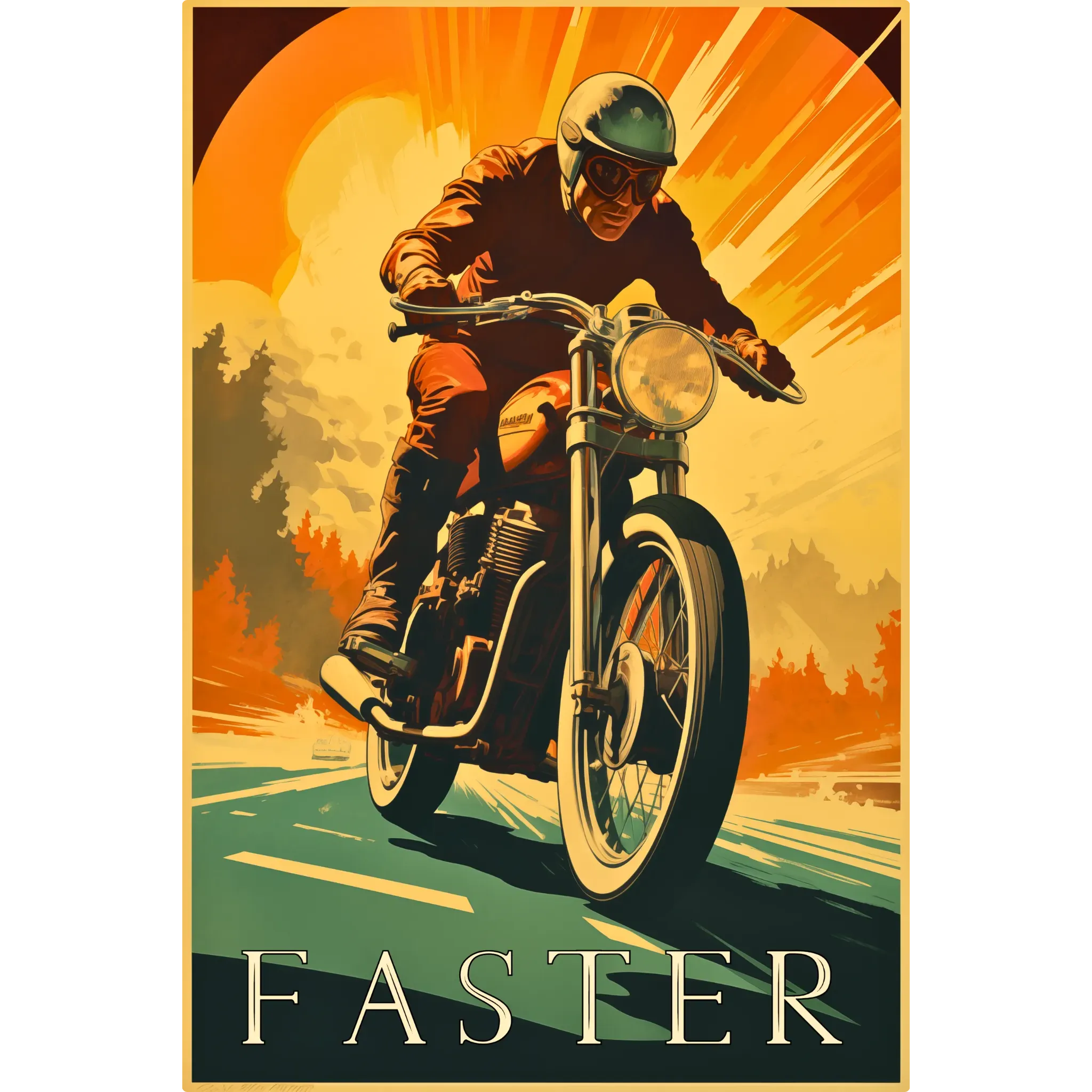 tableau-moto-vintage | DreamWay