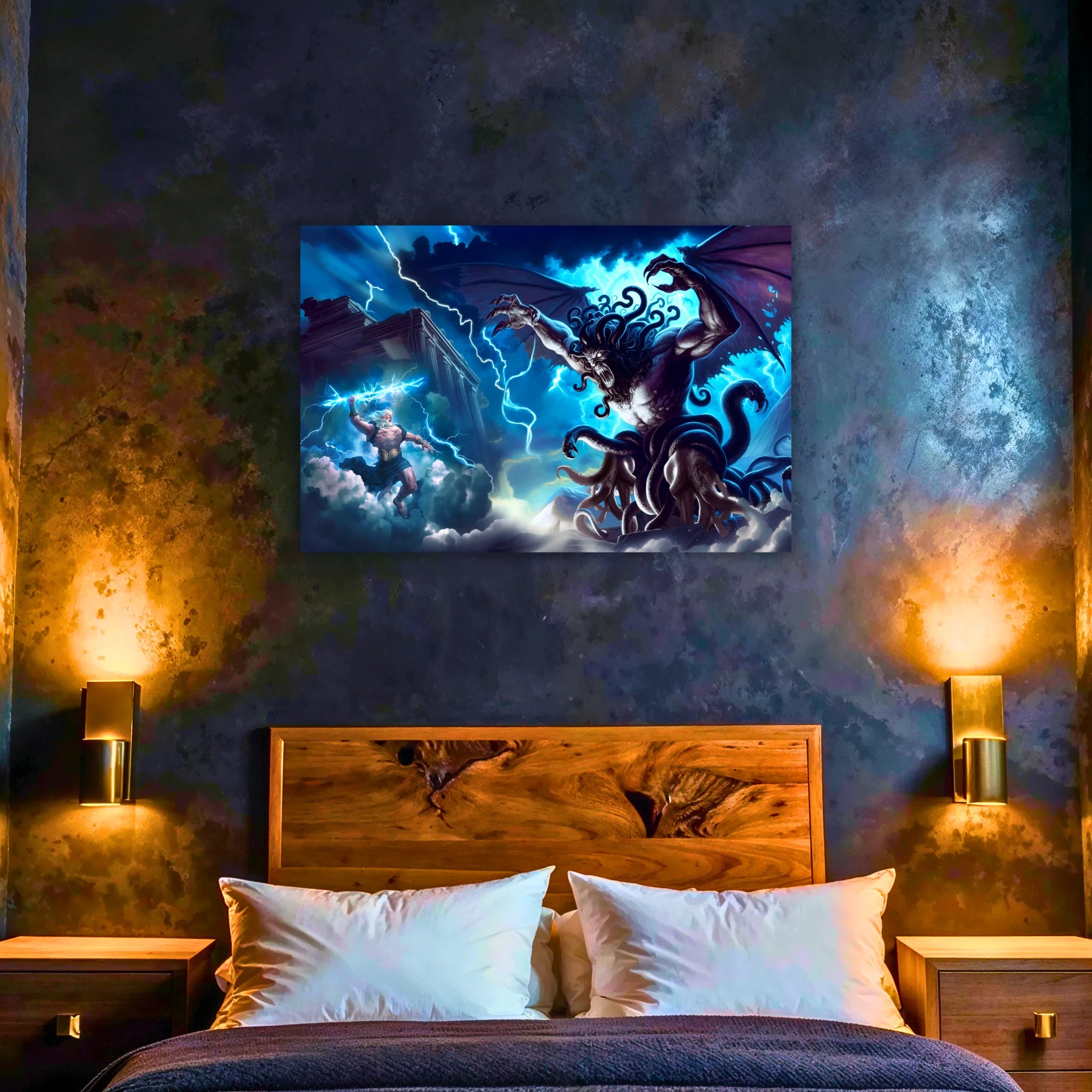 tableau-mythologie-zeus-combat-typhon | DreamWay