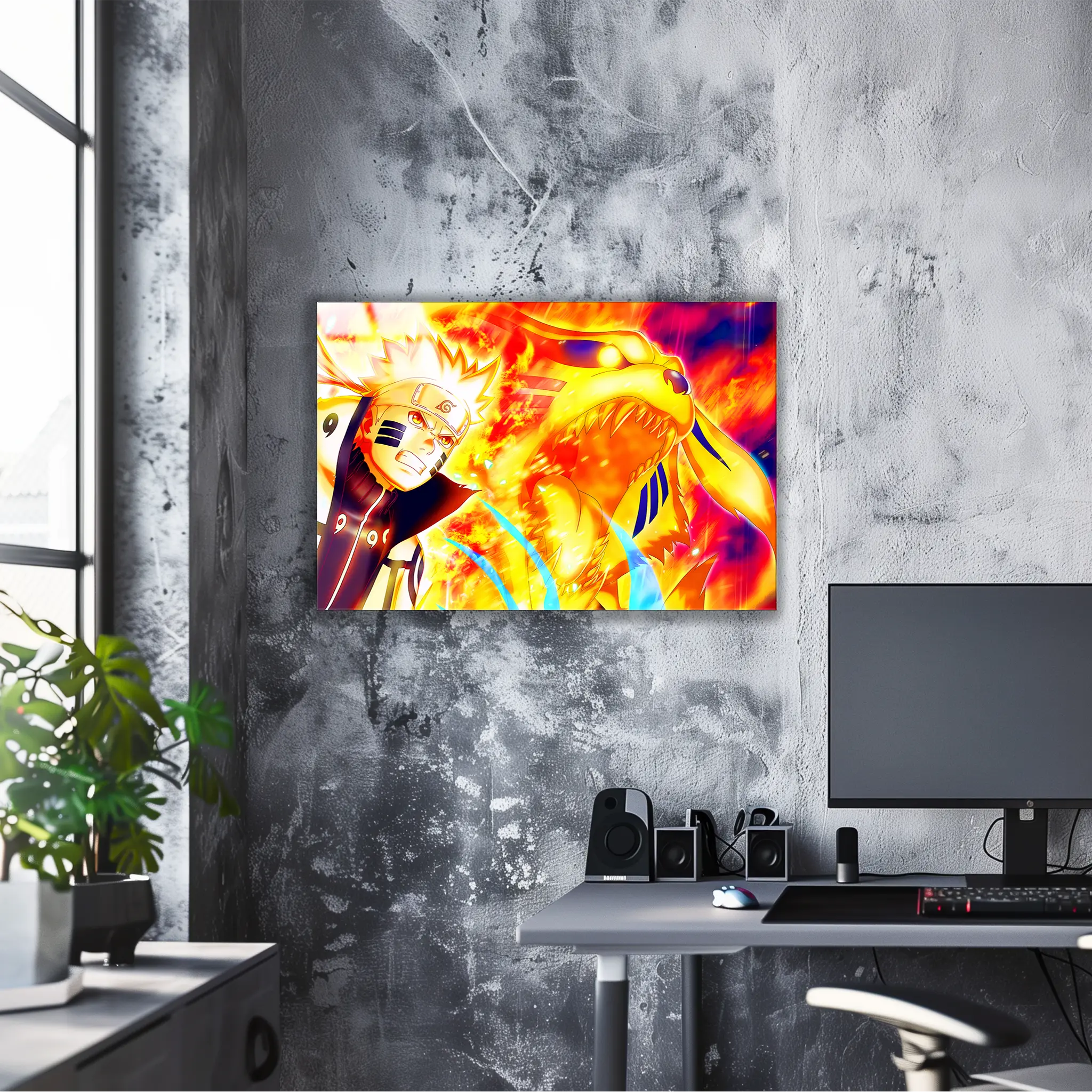 tableau-naruto-et-kurama-portrait | DreamWay