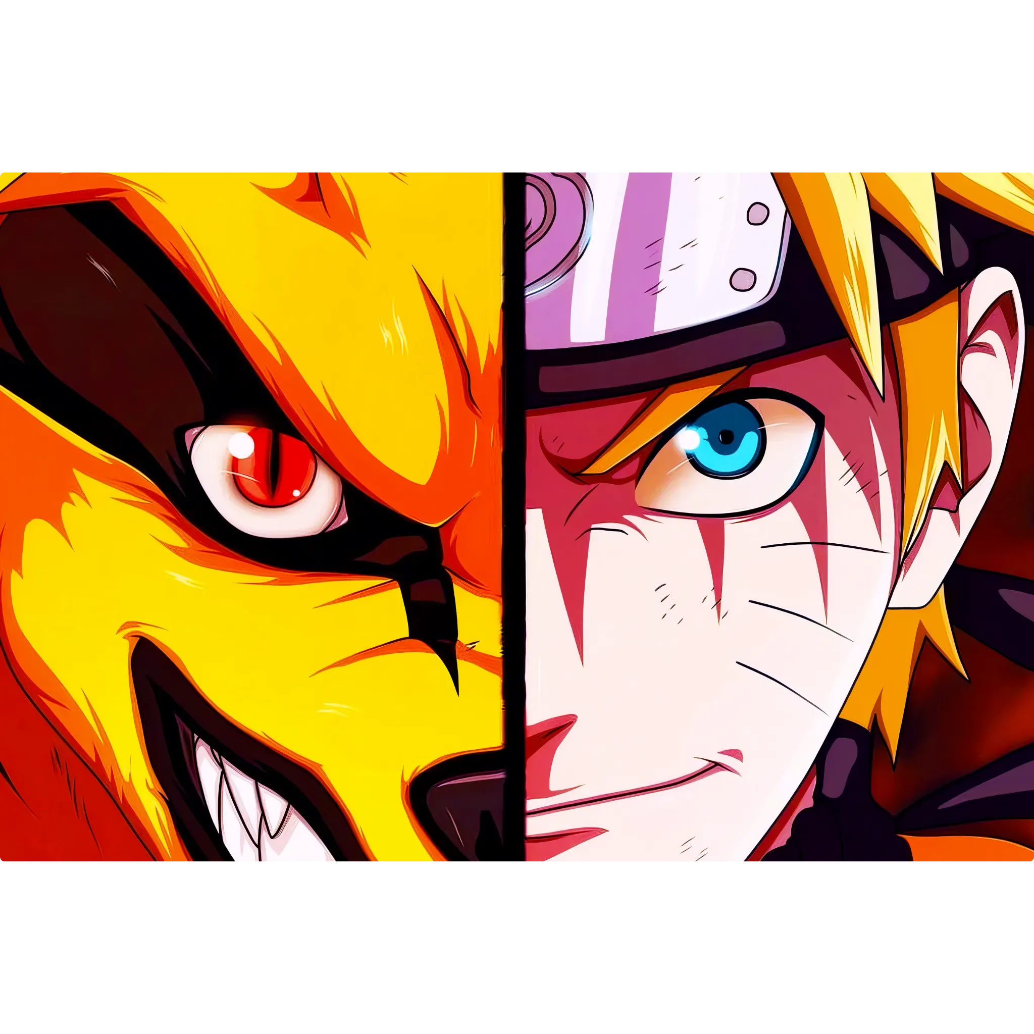 Tableau Naruto Et Kurama