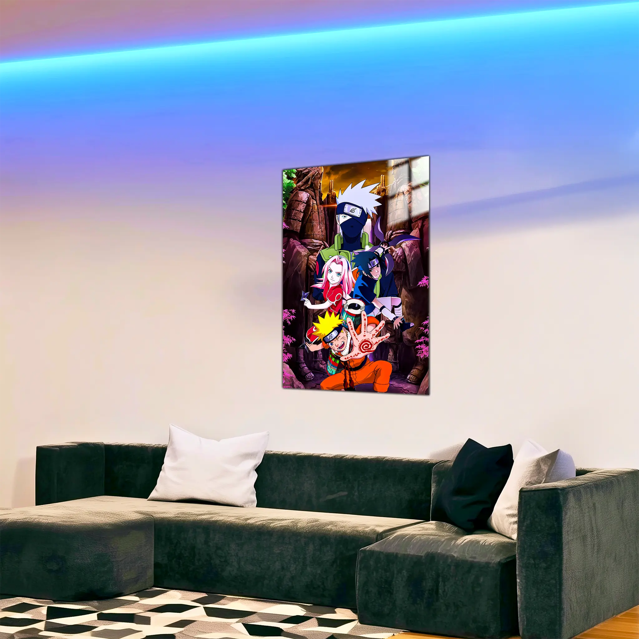 tableau-naruto-heros-iconiques-dans-le-salon | DreamWay