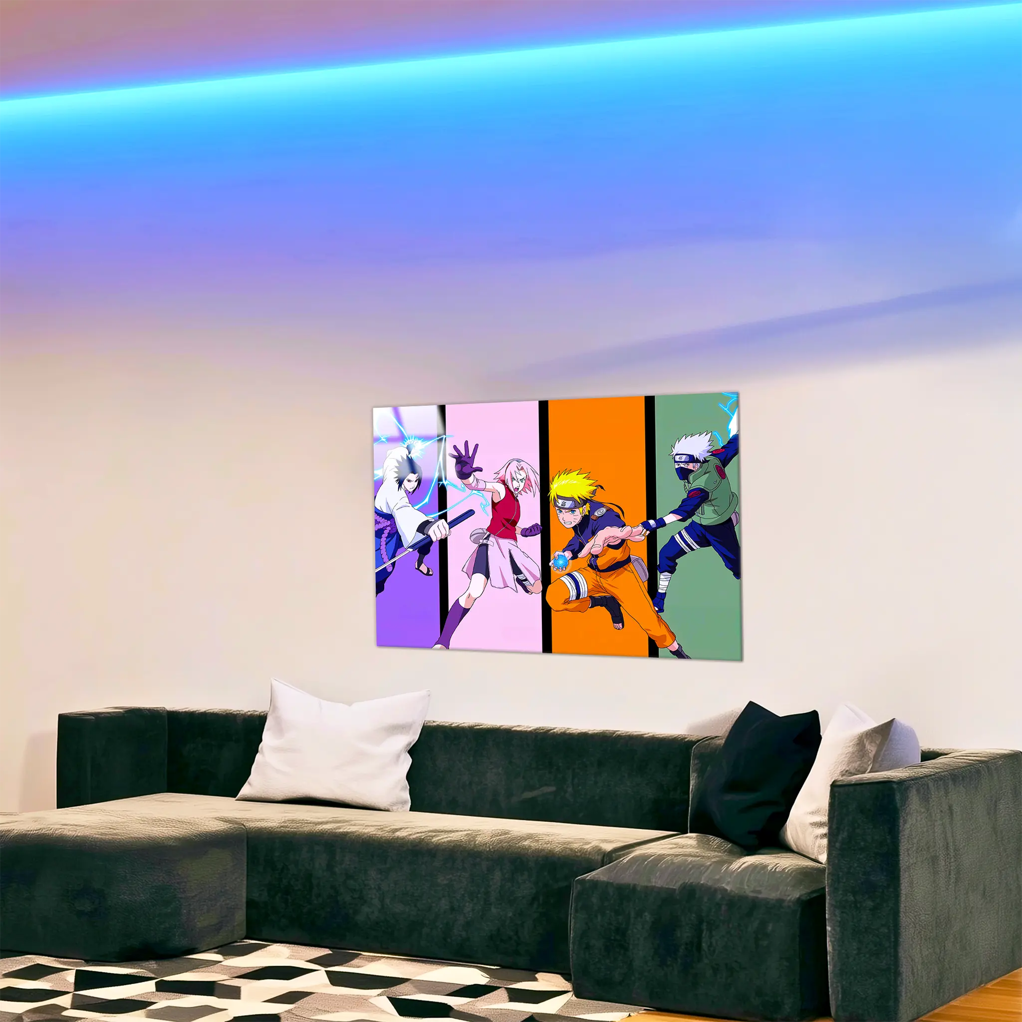 tableau-naruto-heros-portrait-dans-le-salon | DreamWay