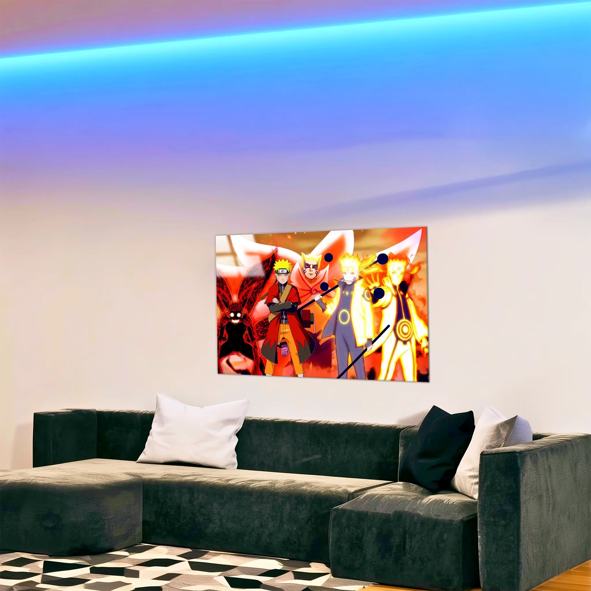 tableau-naruto-hokage-chakra-dans-le-salon | DreamWay