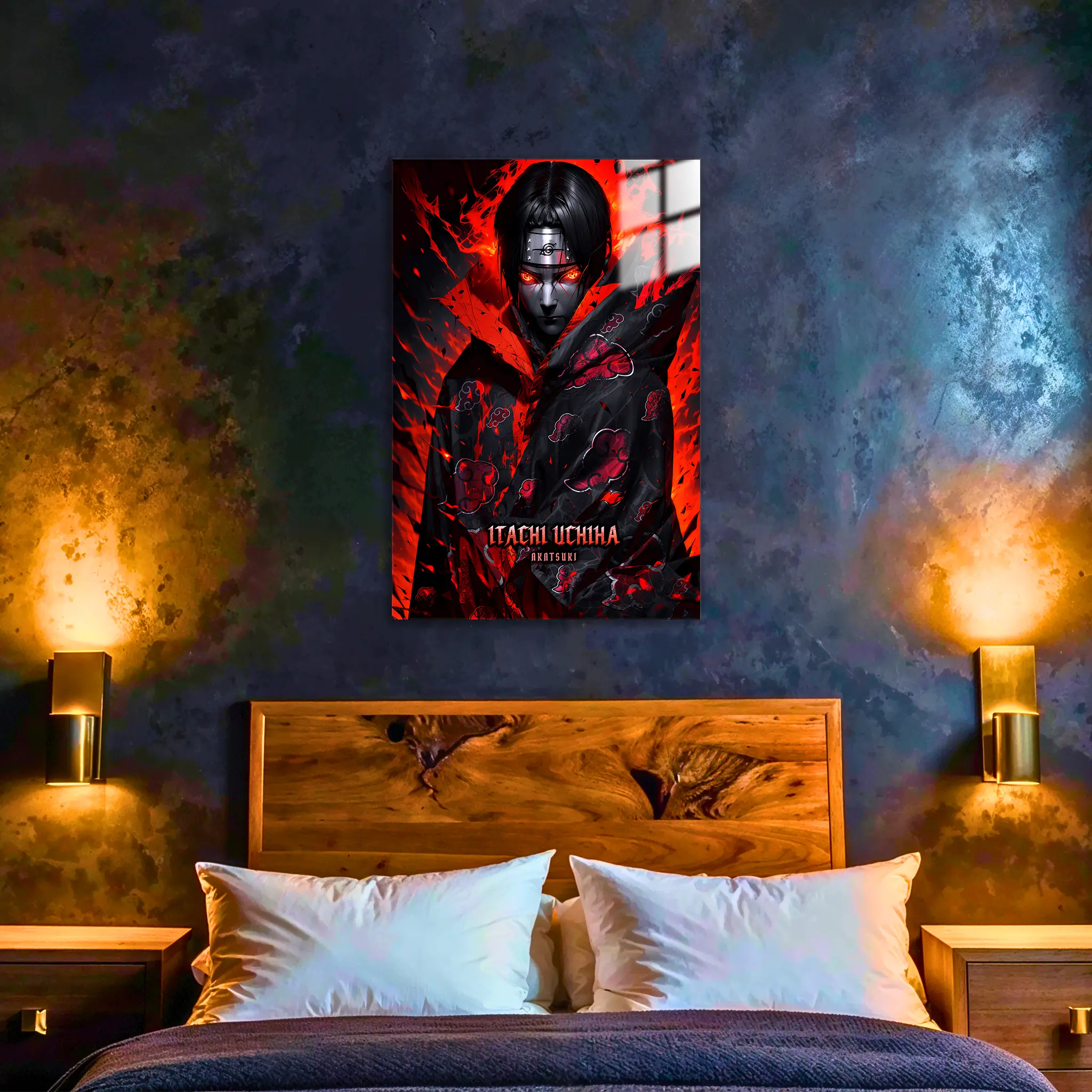 tableau-naruto-itachi-genjutsu-sharingan-dans-la-chambre | DreamWay