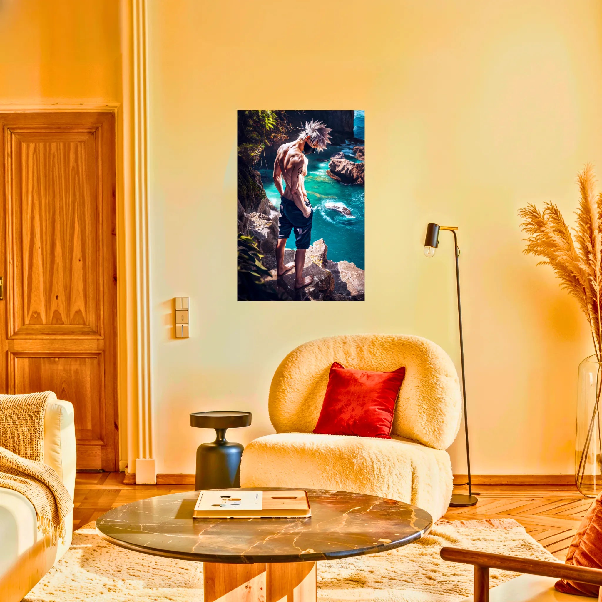 Tableau Kakashi Falaise