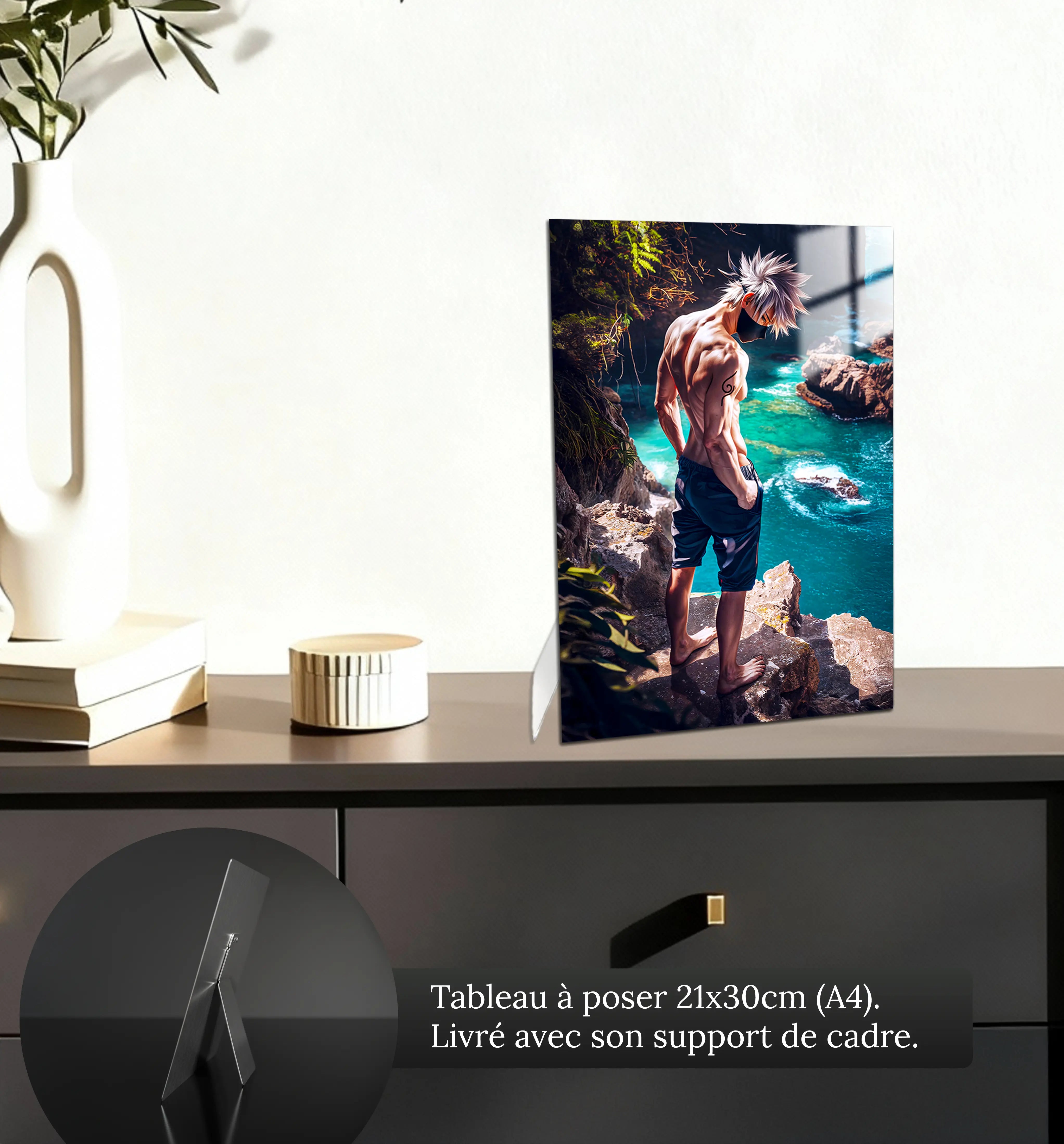 tableau-naruto-kakashi-falaise-petit-format-a-poser-sur-meuble | DreamWay