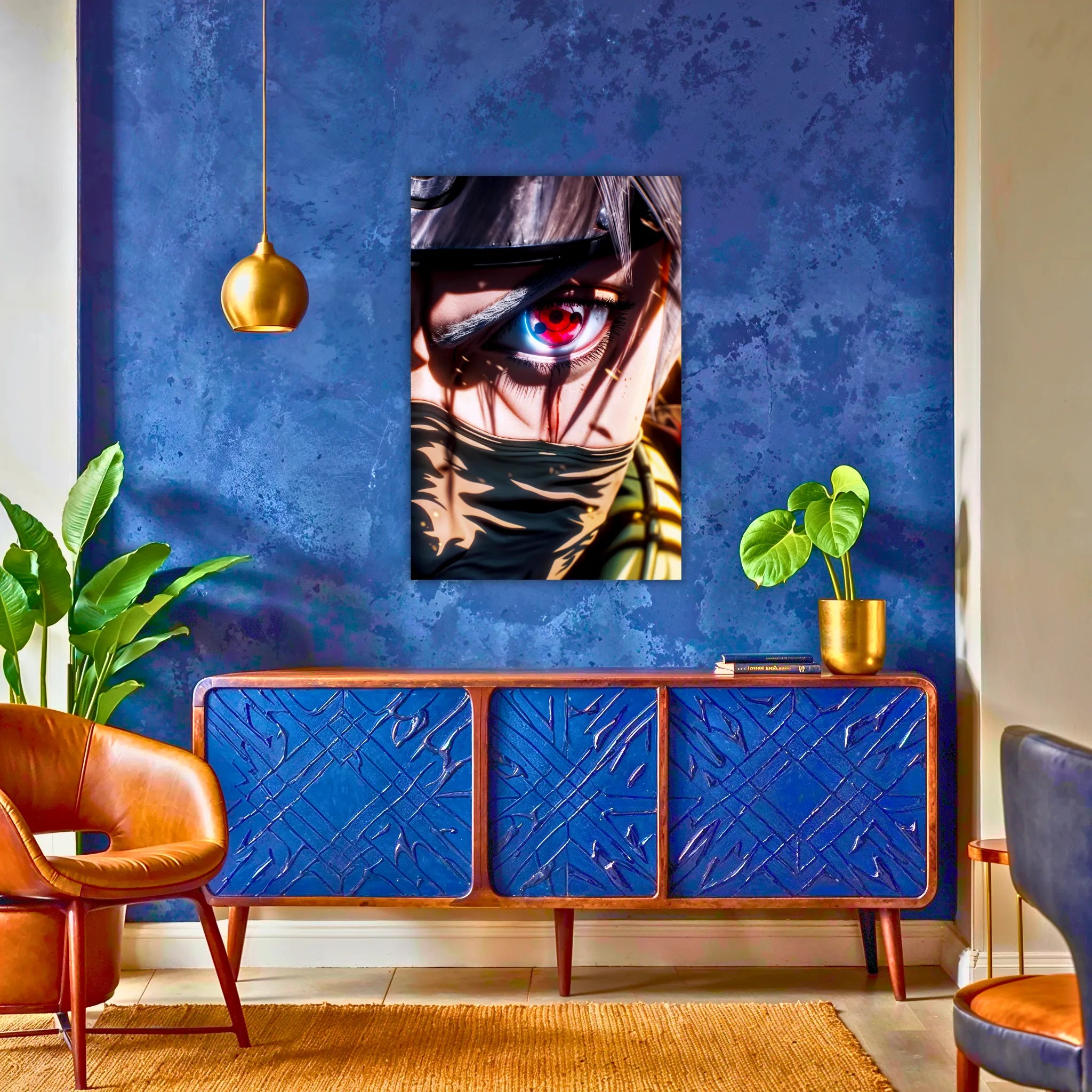 Tableau Kakashi Œil