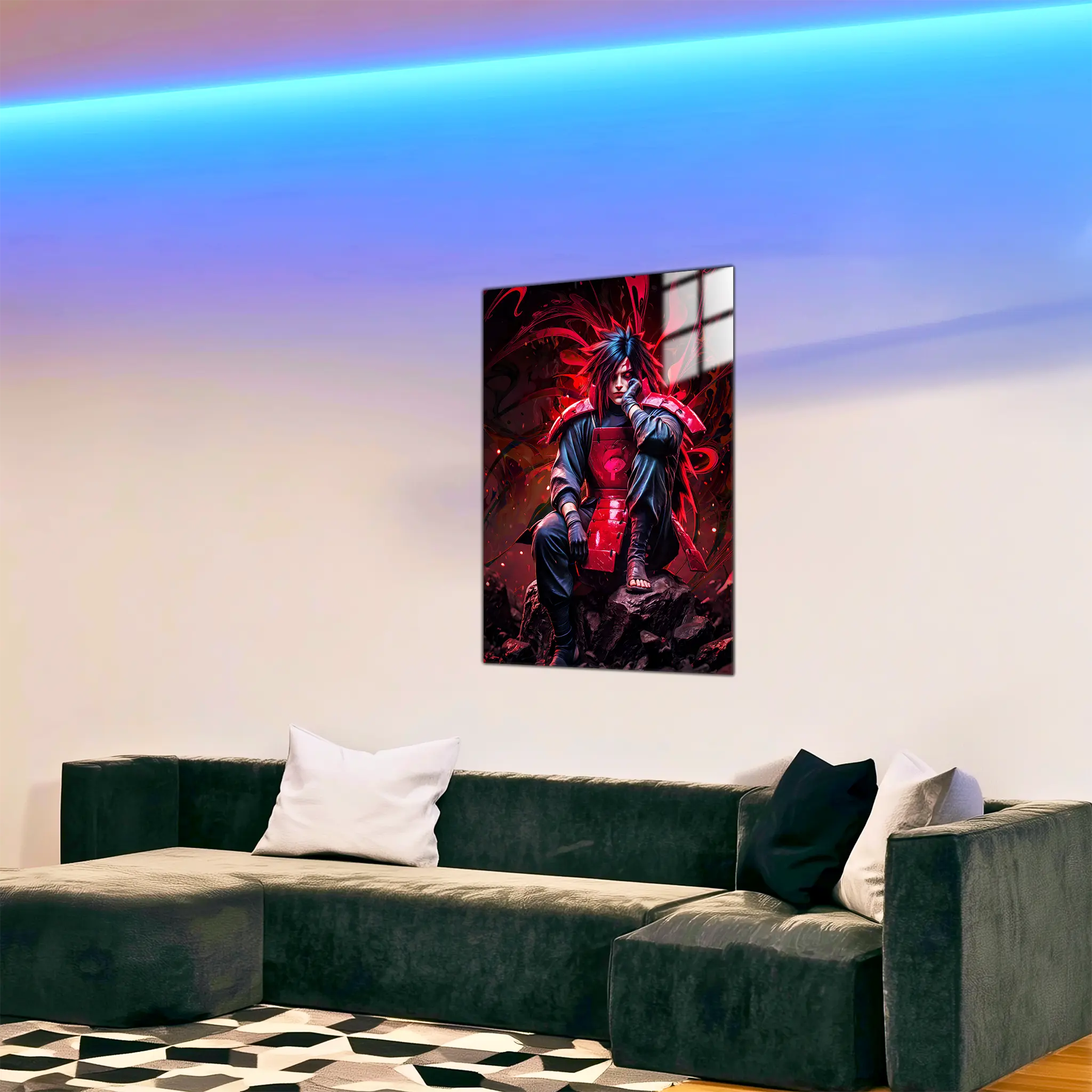 tableau-naruto-madara-uchiha-portrait-dans-le-salon | DreamWay