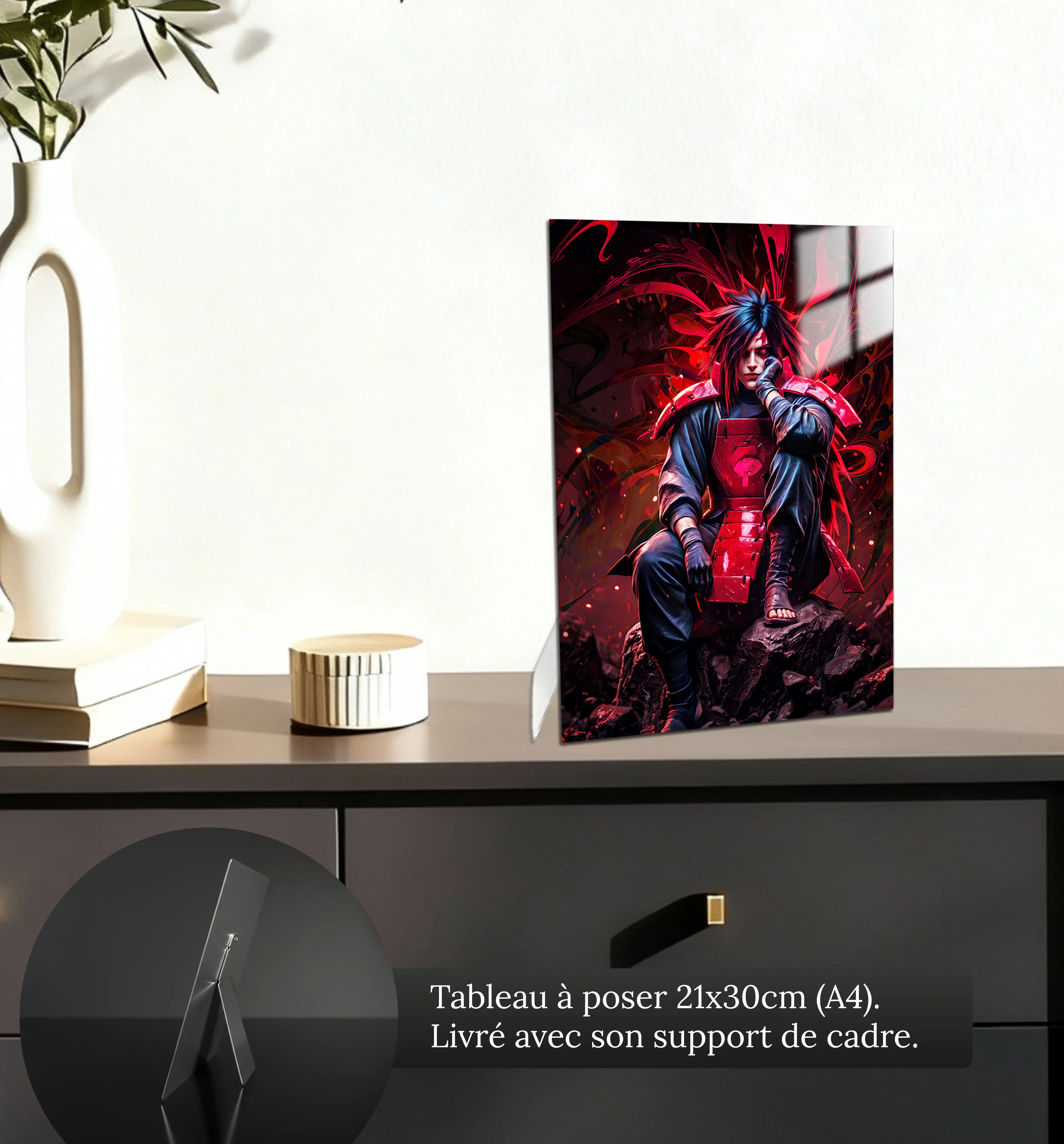 tableau-naruto-madara-uchiha-portrait-petit-format-a-poser-sur-meuble | DreamWay
