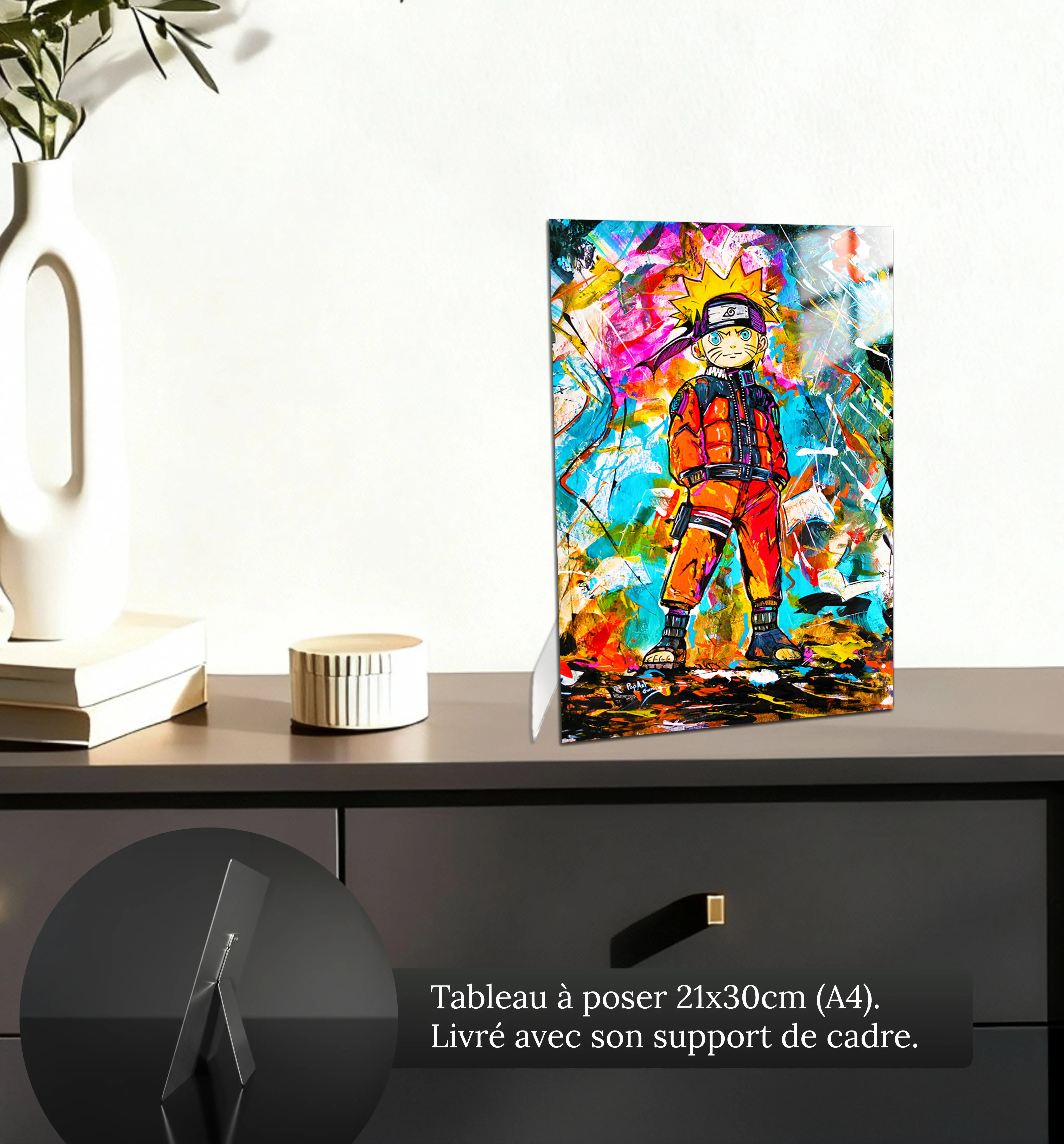 tableau-naruto-pop-art-petit-format-a-poser-sur-meuble | DreamWay