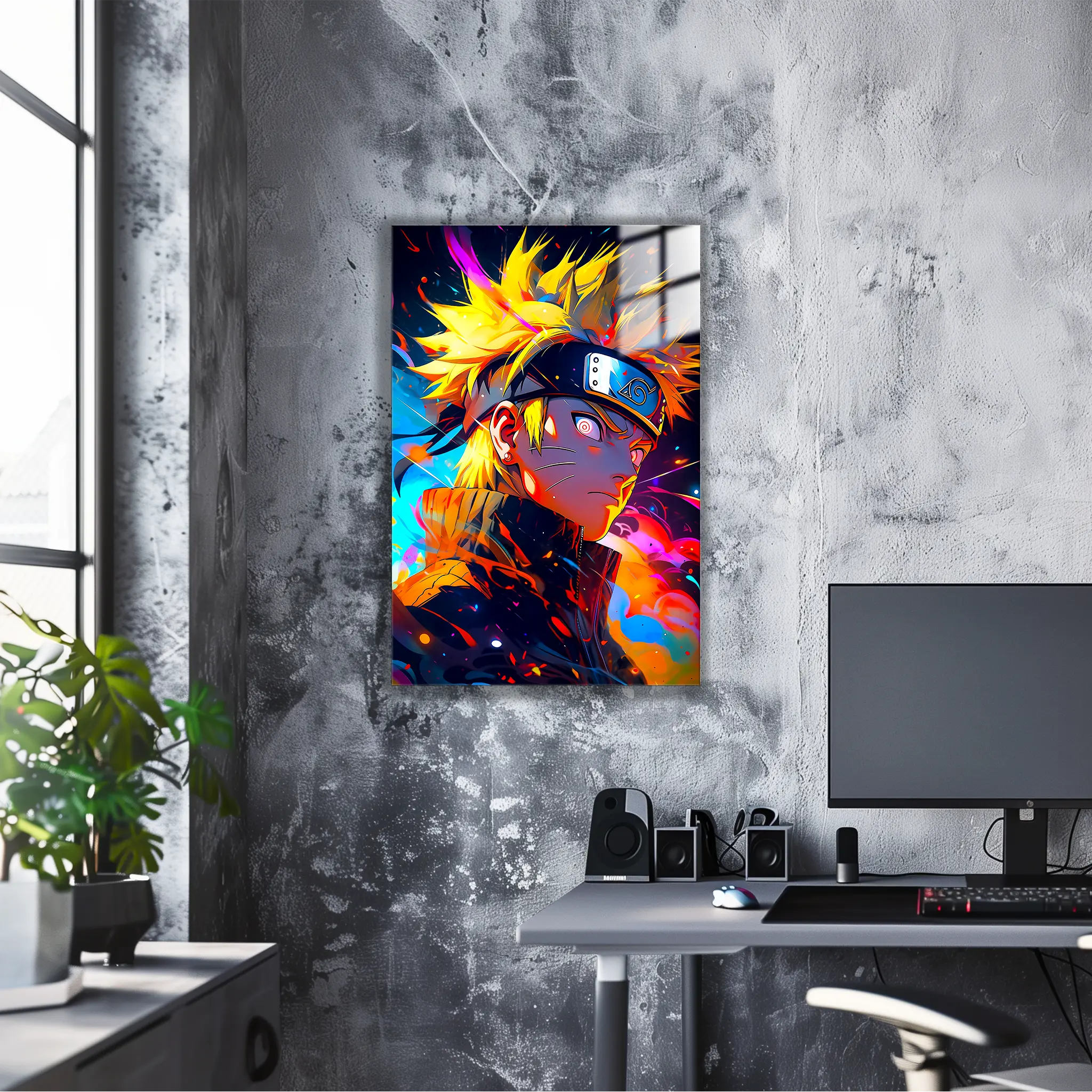 tableau-naruto-portrait-colore | DreamWay