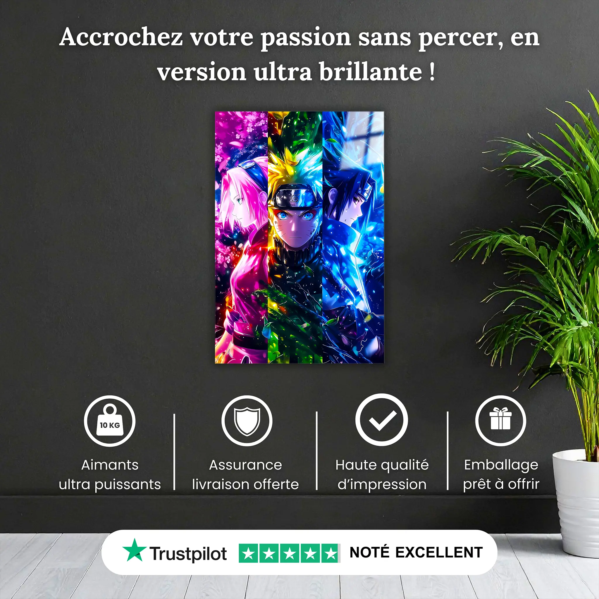 tableau-naruto-sakura-et-sasuke-colore-pourquoi-acheter | DreamWay