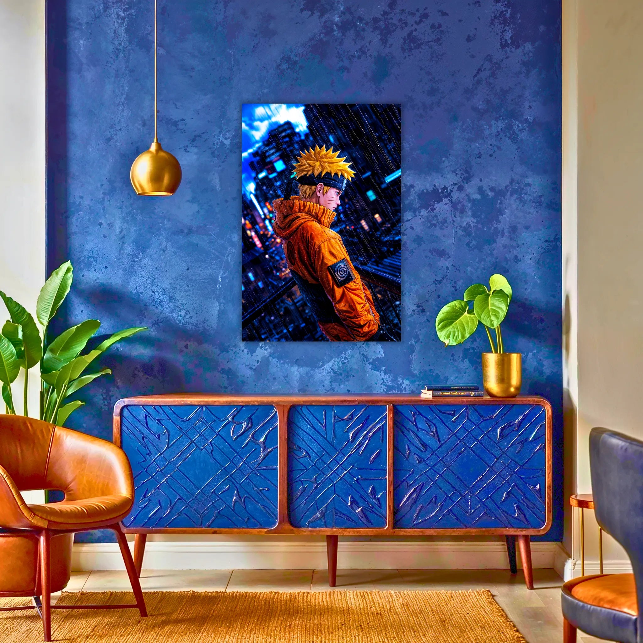 Tableau Naruto Village Ame