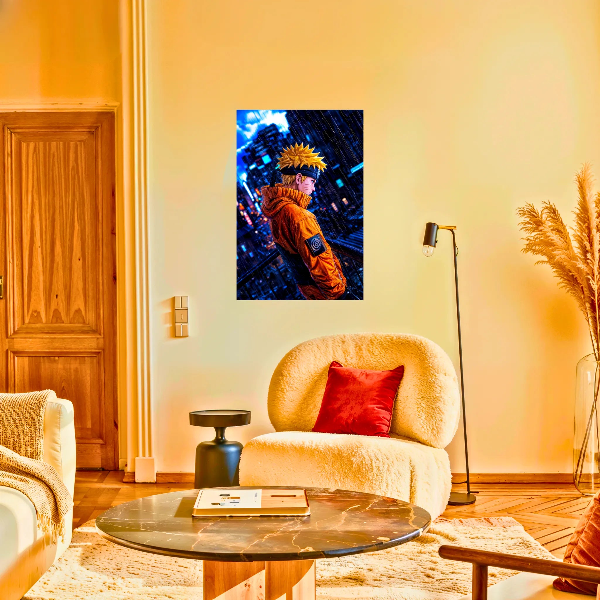 Tableau Naruto Village Ame