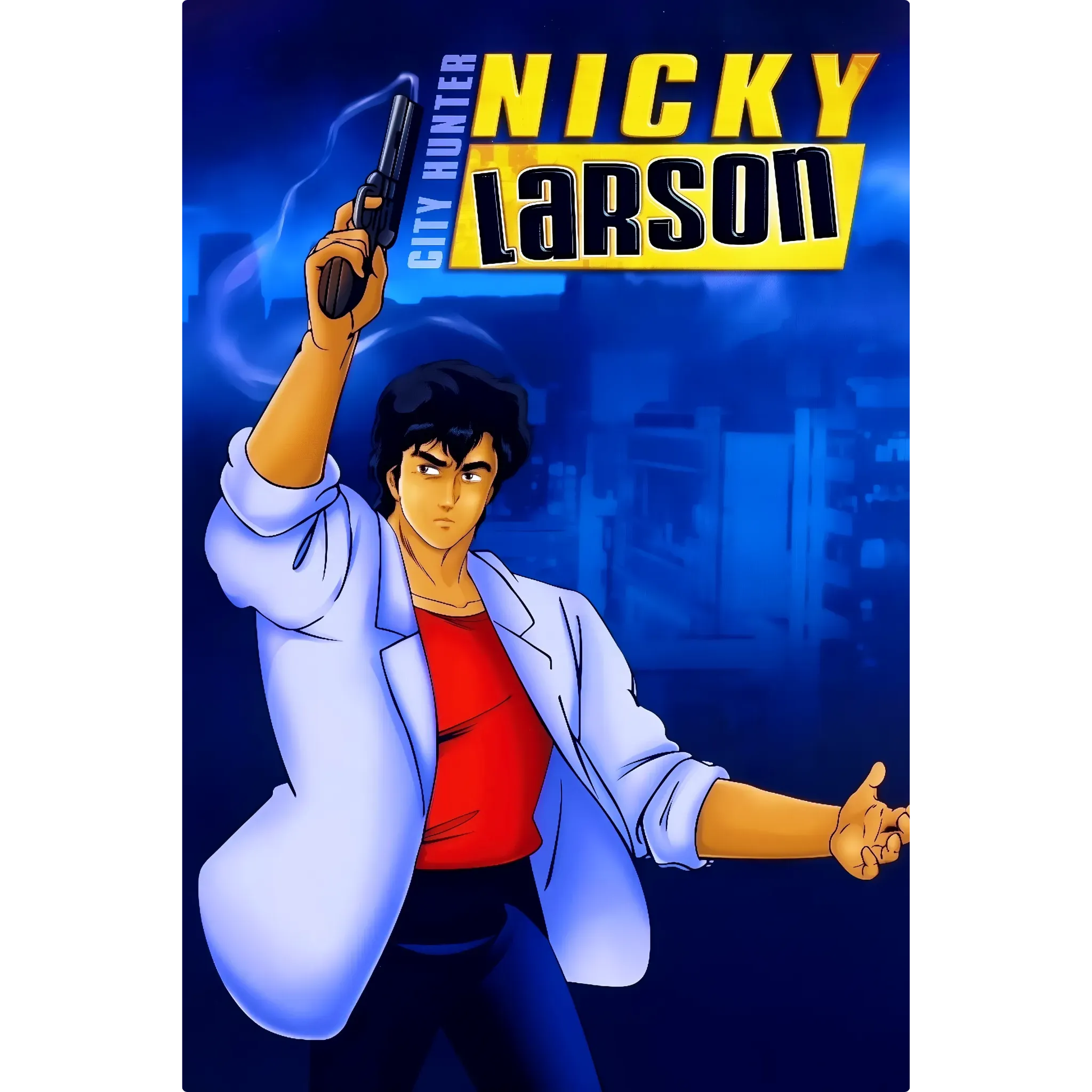 Tableau Nicky Larson Portrait Affiche