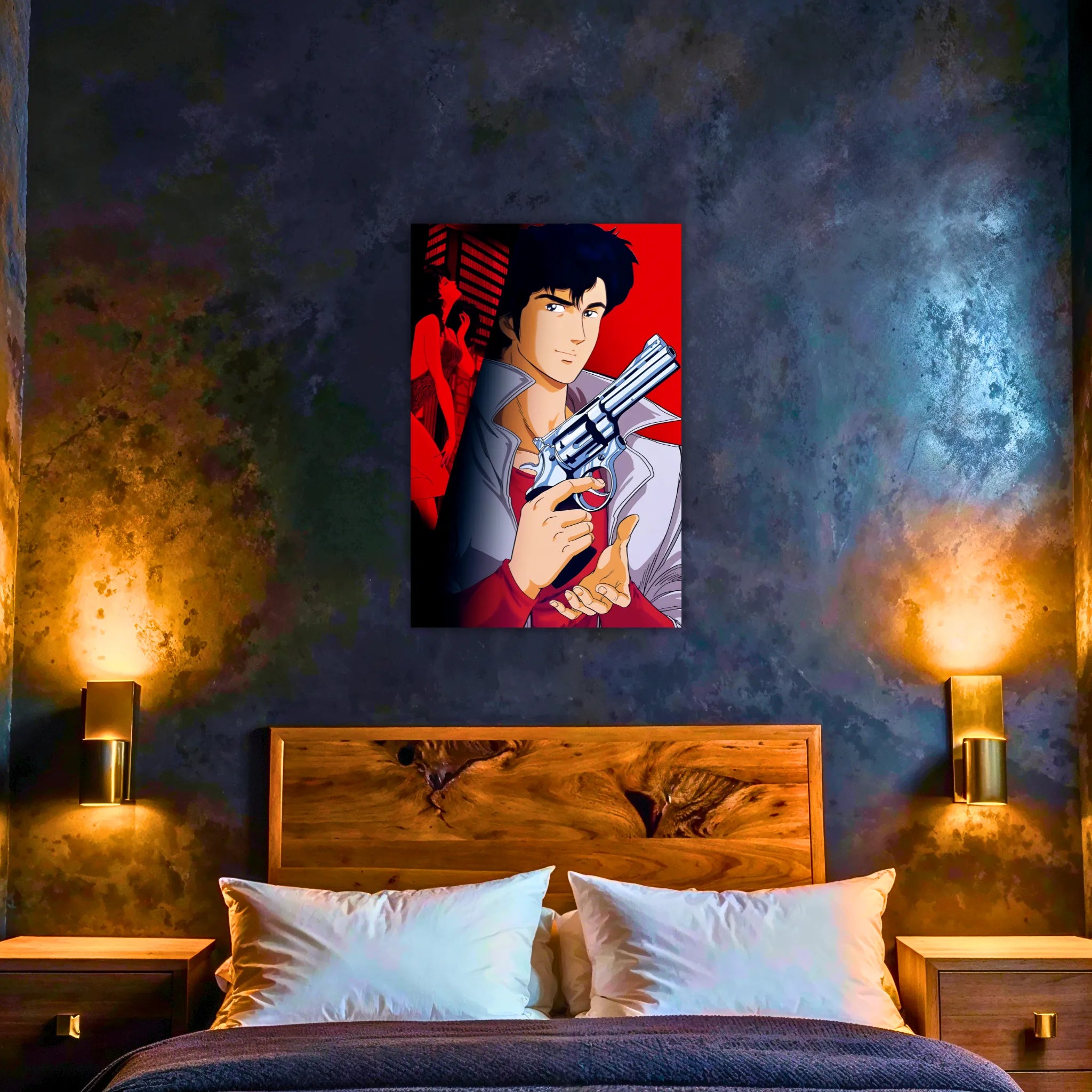 Tableau Nicky Larson Portrait